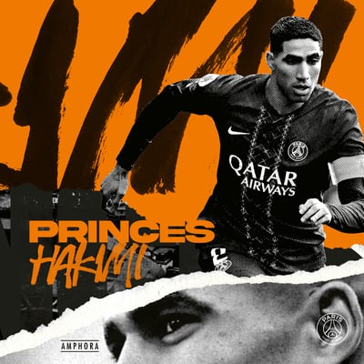 PSG Princes Player Book Achraf Hakimi