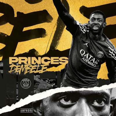 PSG Princes Player Book Ousmane Dembélé