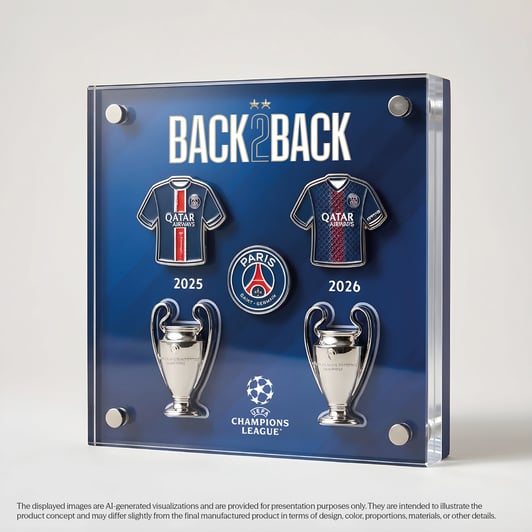 PSG - Bus Paris Saint Germain - Edition Champions 2025, Bleu PSG - Bus Paris Saint Germain - Edition Champions 2025, Bleu