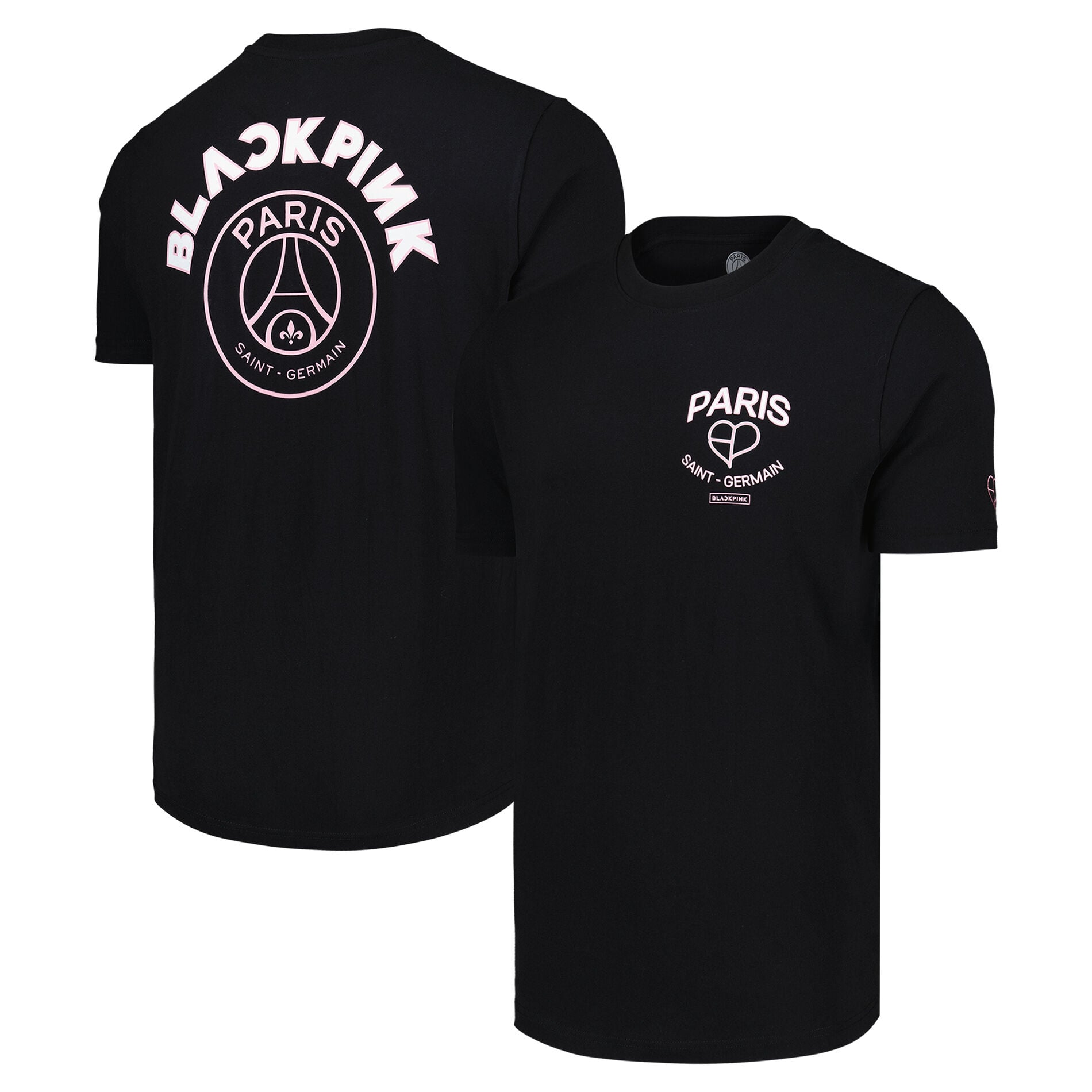 PSG x ブラックピンク グラフィック Tシャツ - ブラック