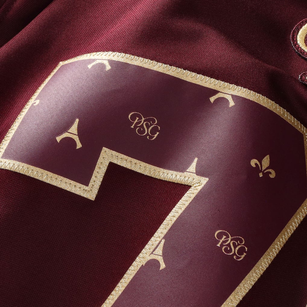 Psg X Rrq PSG x NFL Stitched Limited Jersey - Maroon