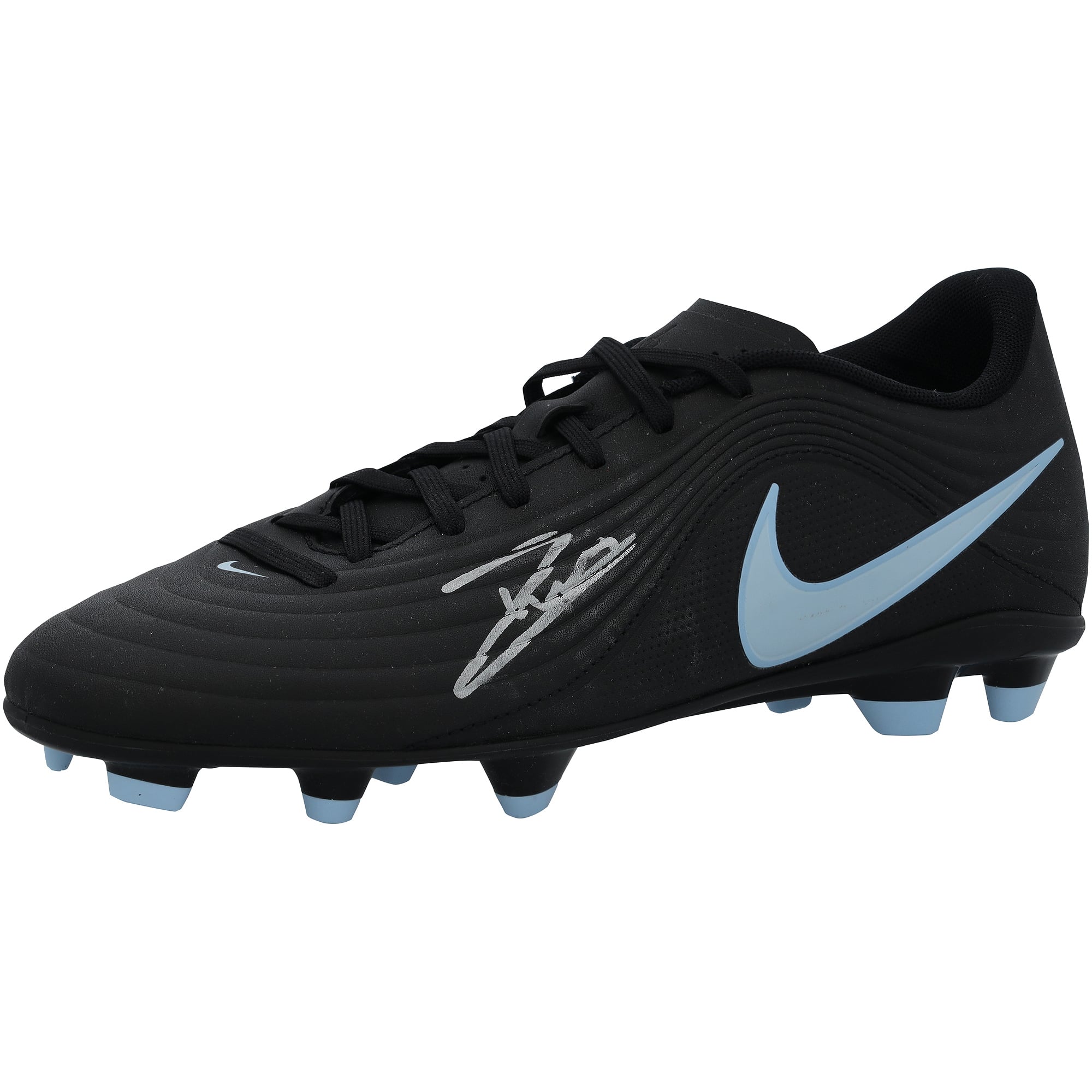 Warren Zaïre-Emery Paris Saint-Germain Autographed Black Nike Tiempo Soccer Cleat