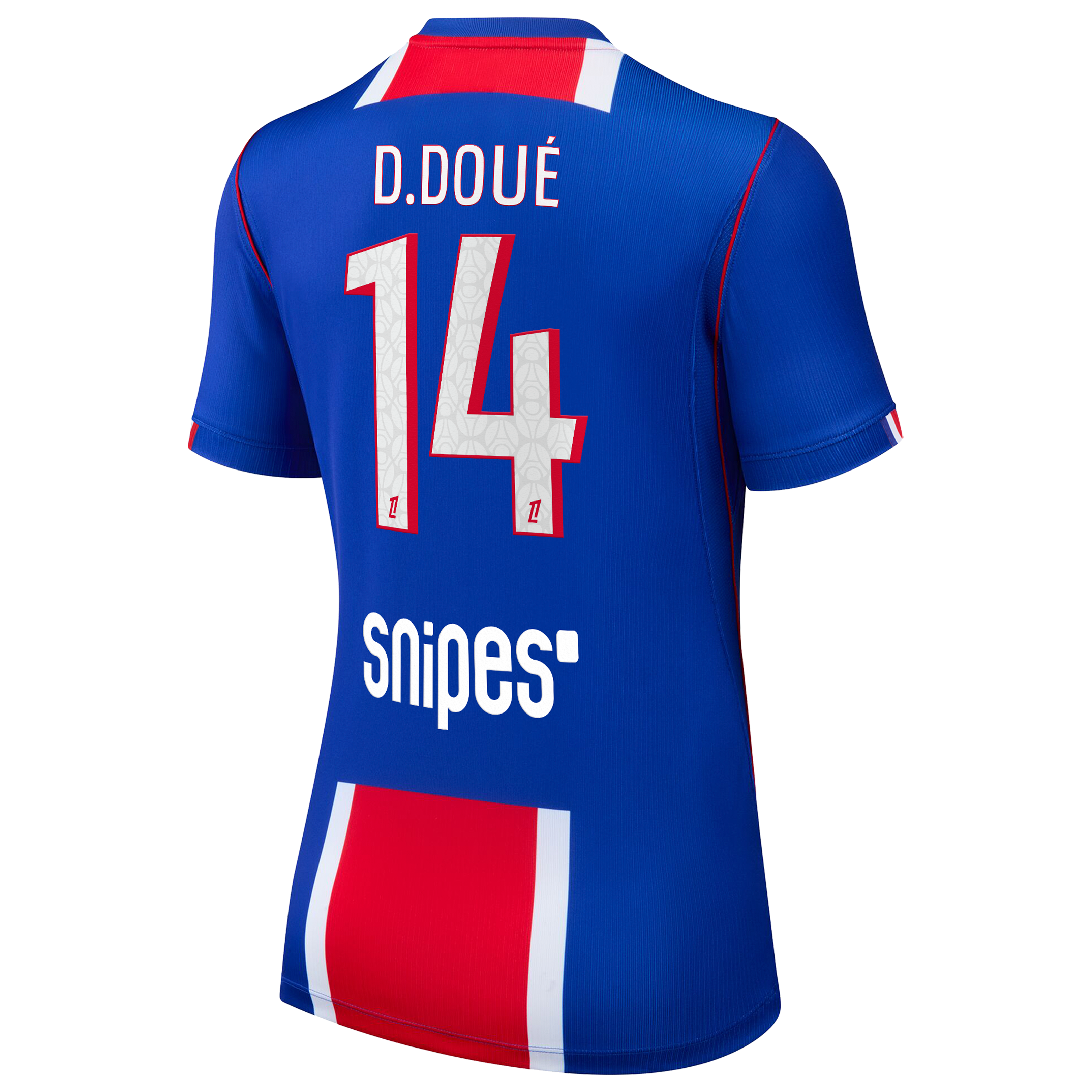 Maillot Femme Nike Désiré Doué Bleu Paris Saint-Germain 2026/27 Domicile Stadium Replica