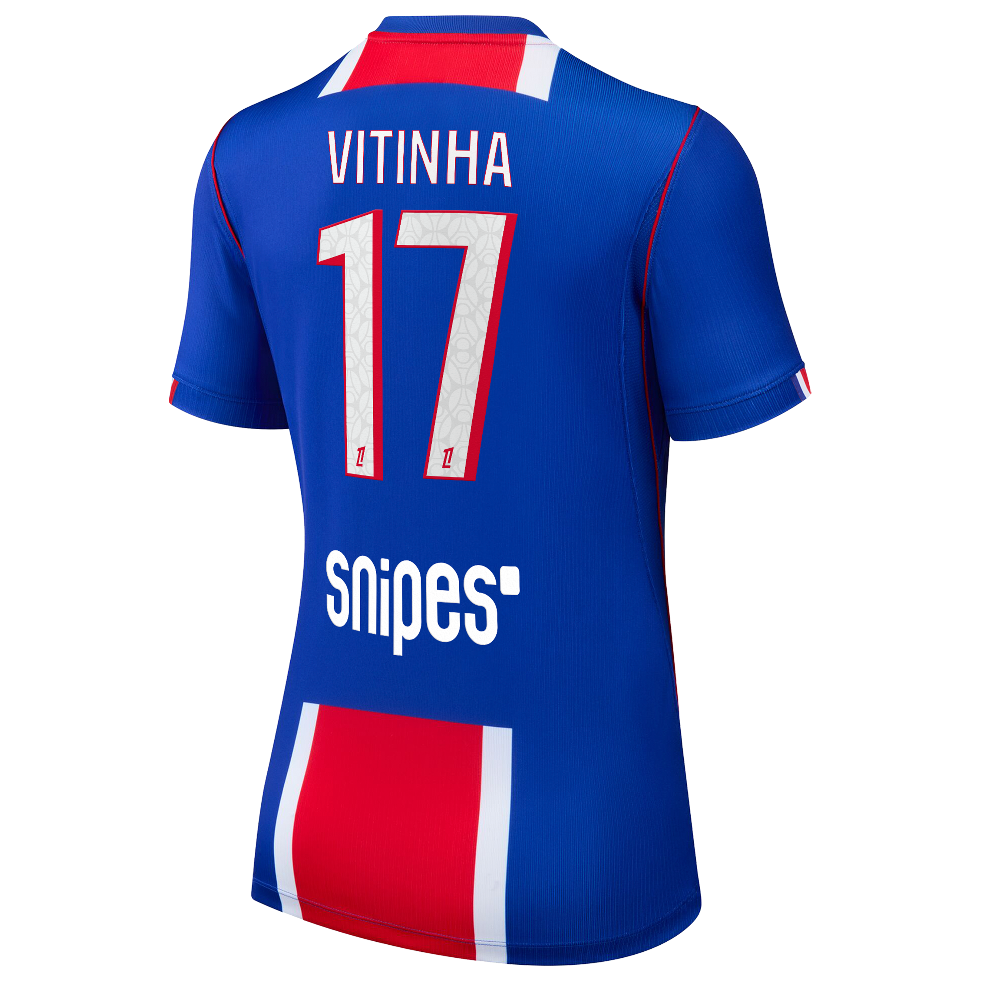 Maillot réplique domicile Nike Vitinha bleu Paris Saint-Germain 2026/27 pour femme