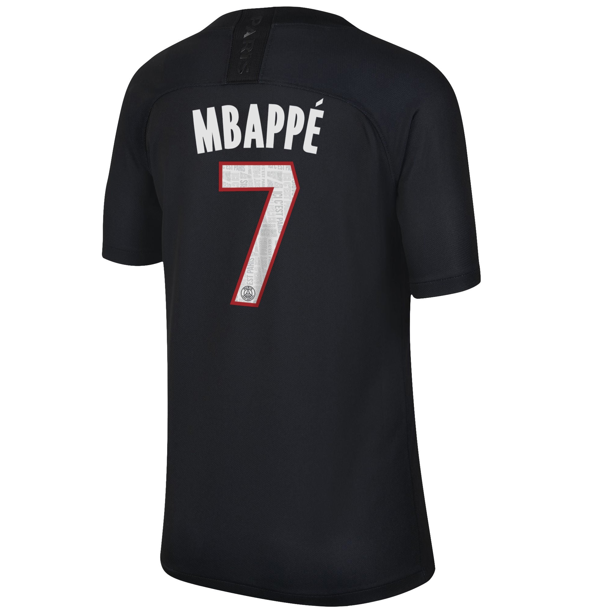 Youth Jordan Brand Kylian Mbappé Black Paris Saint-Germain 2019/20