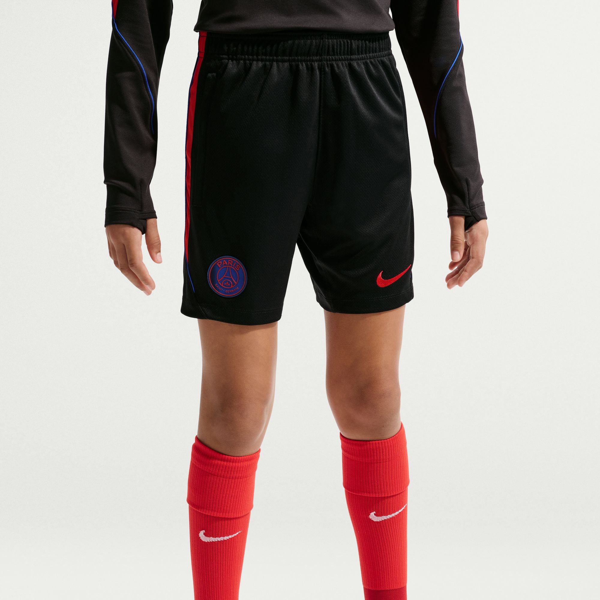 Short Nike Strike Dri-FIT noir pour enfant Paris Saint-Germain 2026/27