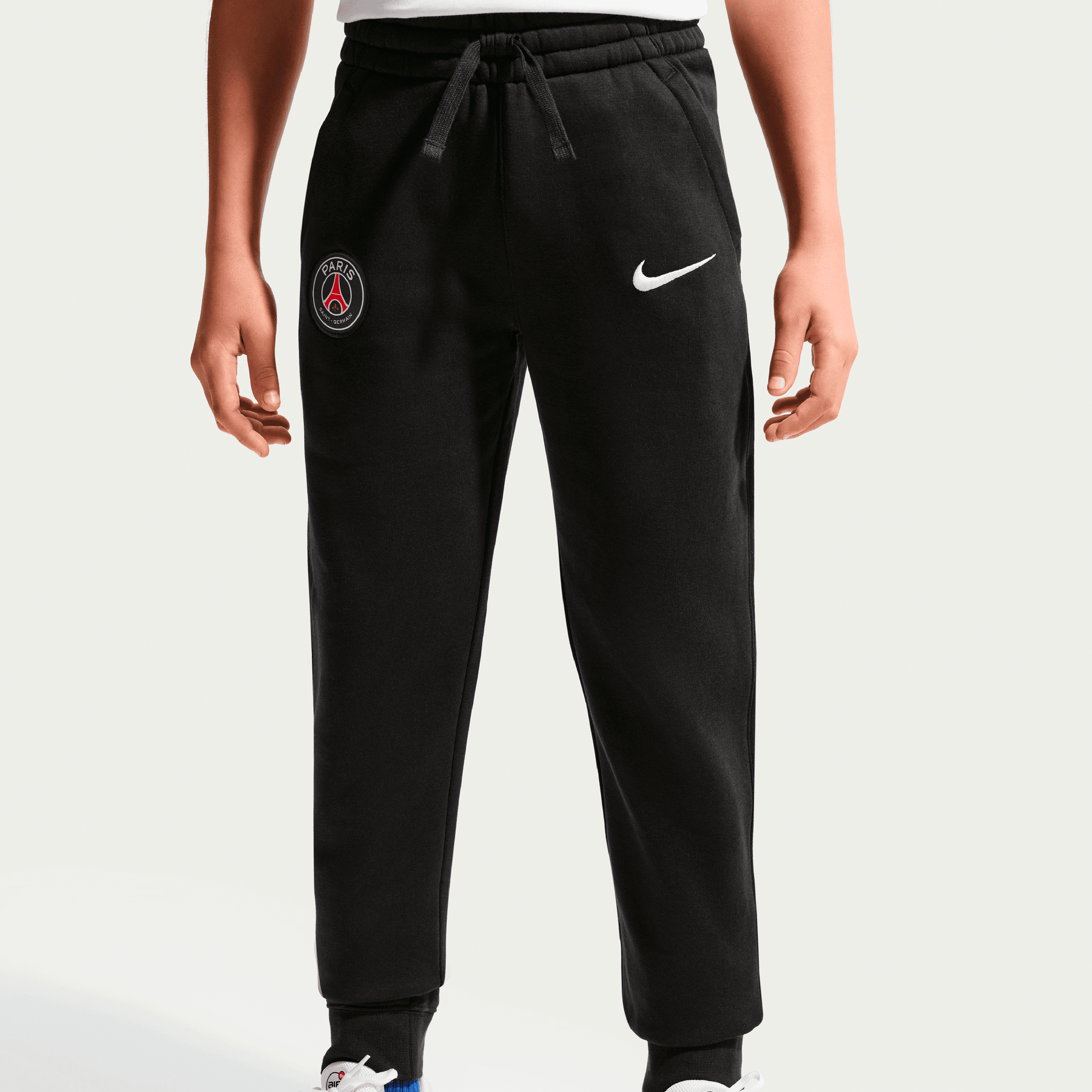 Pantalon de jogging en polaire noir Nike Paris Saint-Germain pour enfant