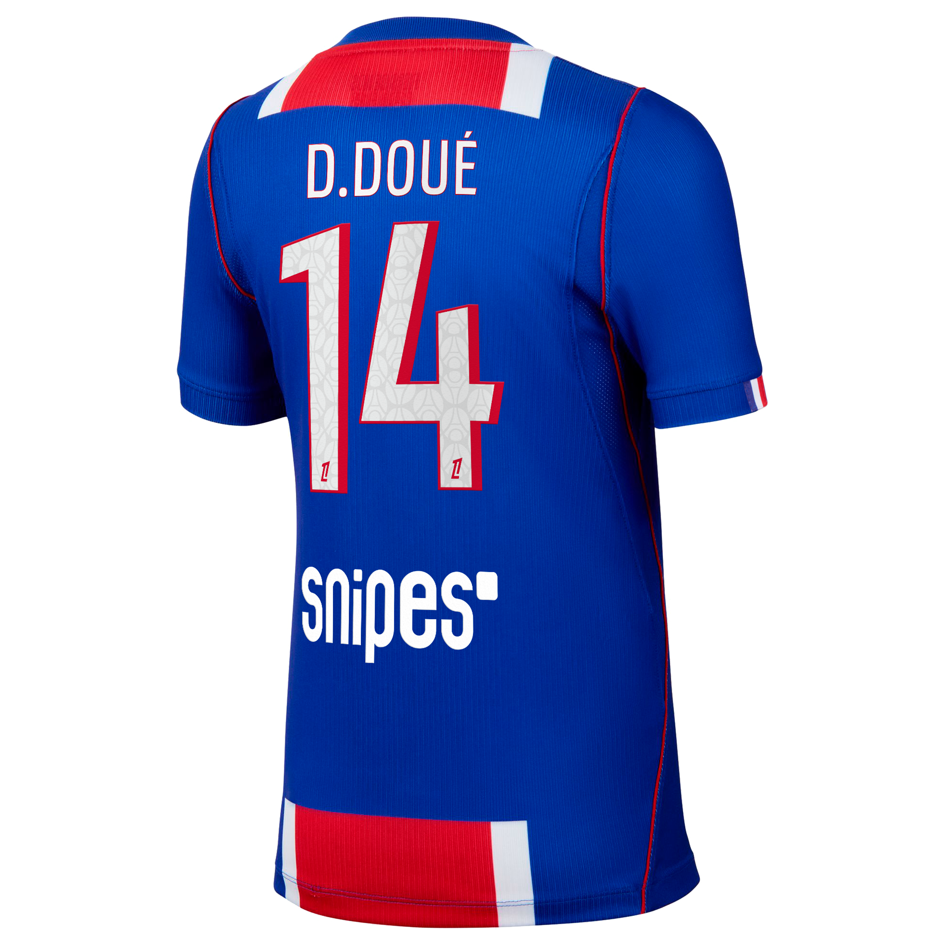 Maillot Nike Désiré Doué Enfant Bleu Paris Saint-Germain 2026/27 Domicile Stadium Replica