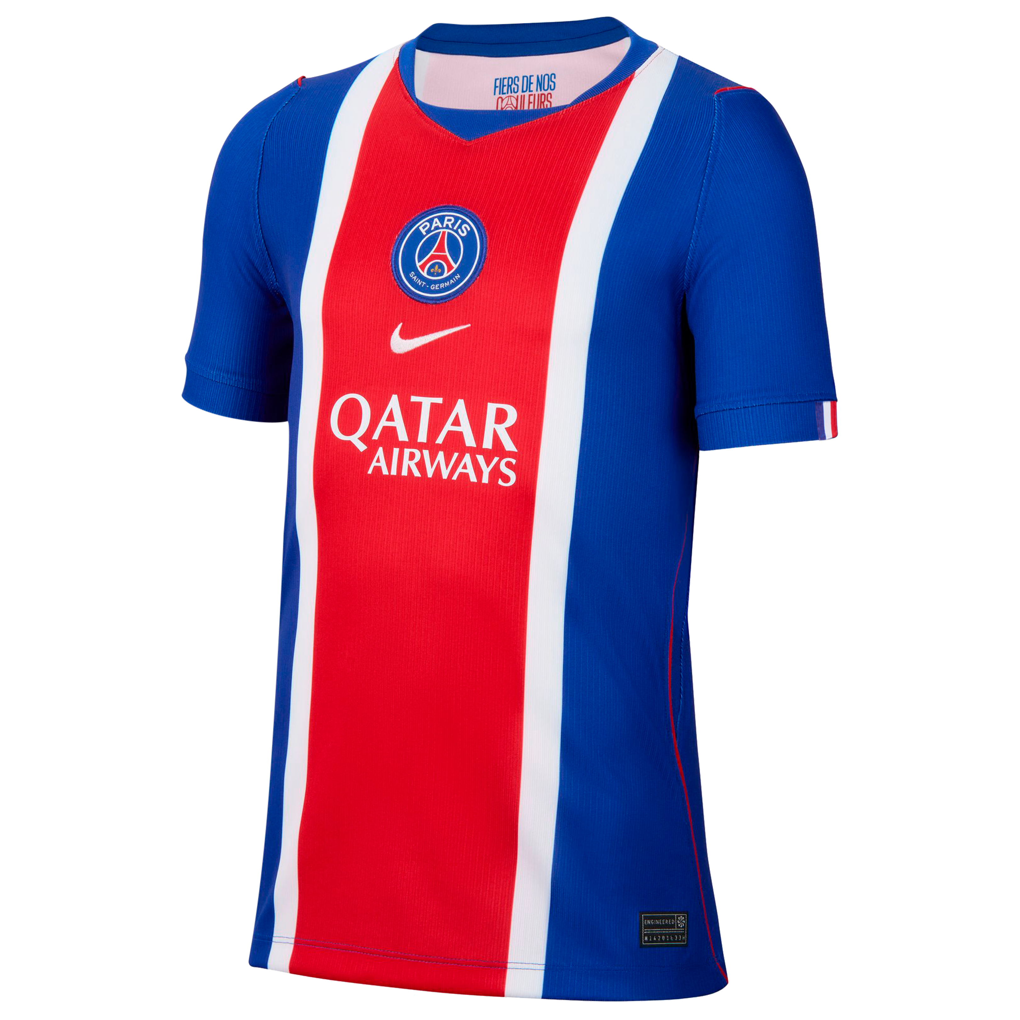 Maillot réplique domicile Nike Khvicha Kvaratskhelia bleu Paris Saint-Germain 2026/27 pour enfant