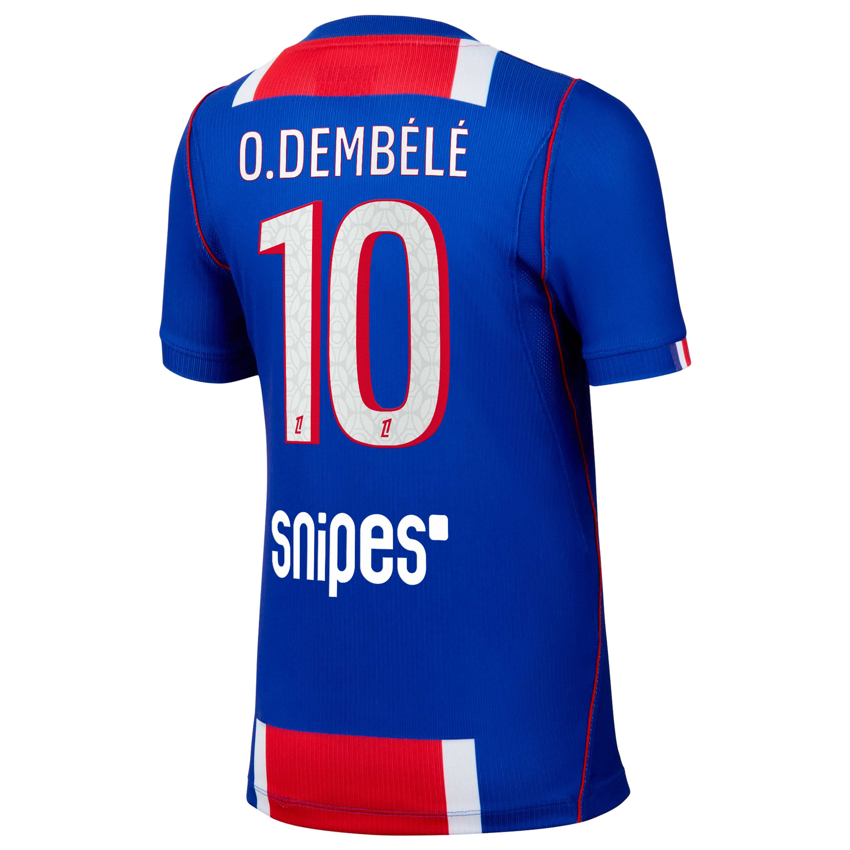 Youth Nike Ousmane Dembélé Blue Paris Saint-Germain 2026/27 Home Stadium Replica Jersey