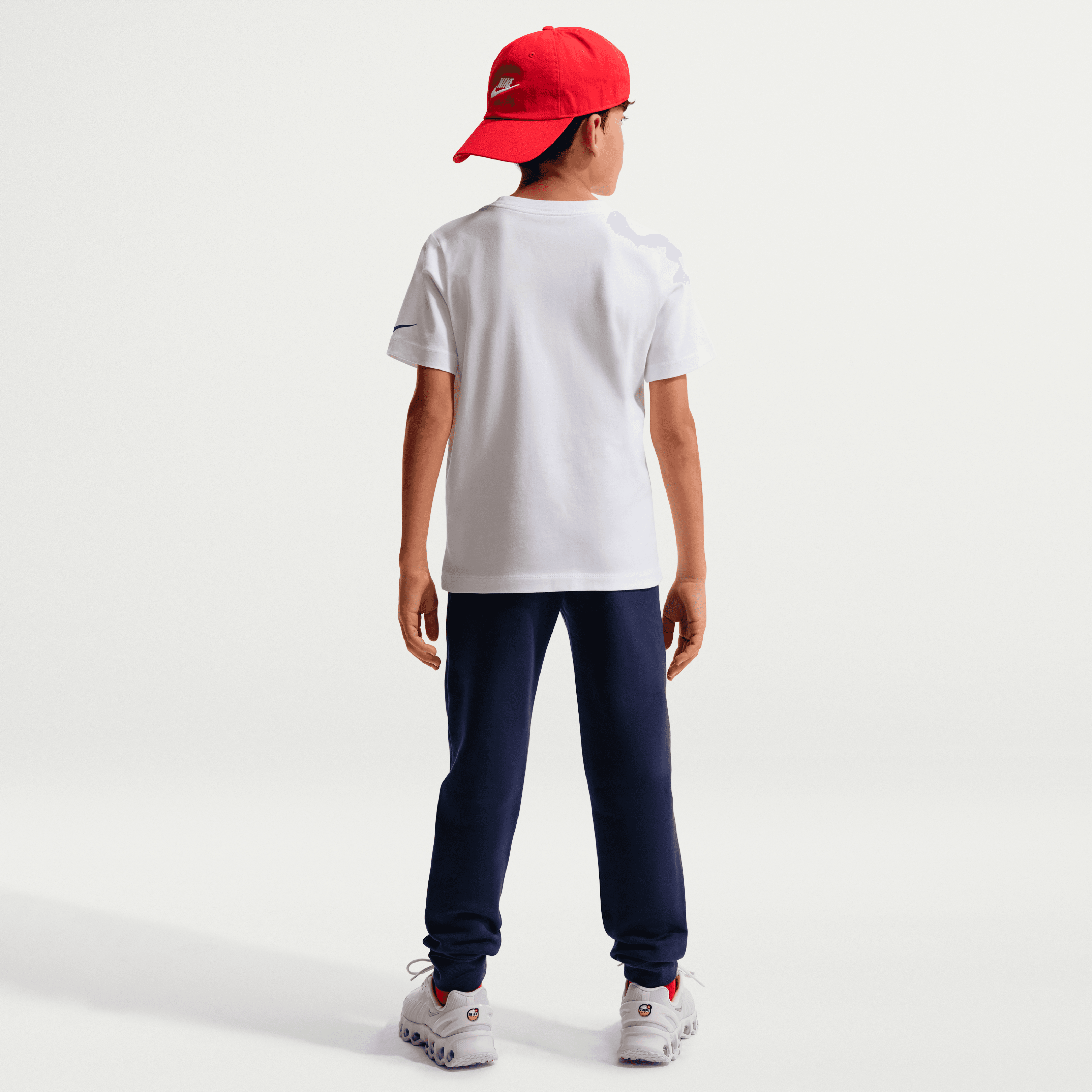 T-shirt Nike blanc pour jeunes du Paris Saint-Germain