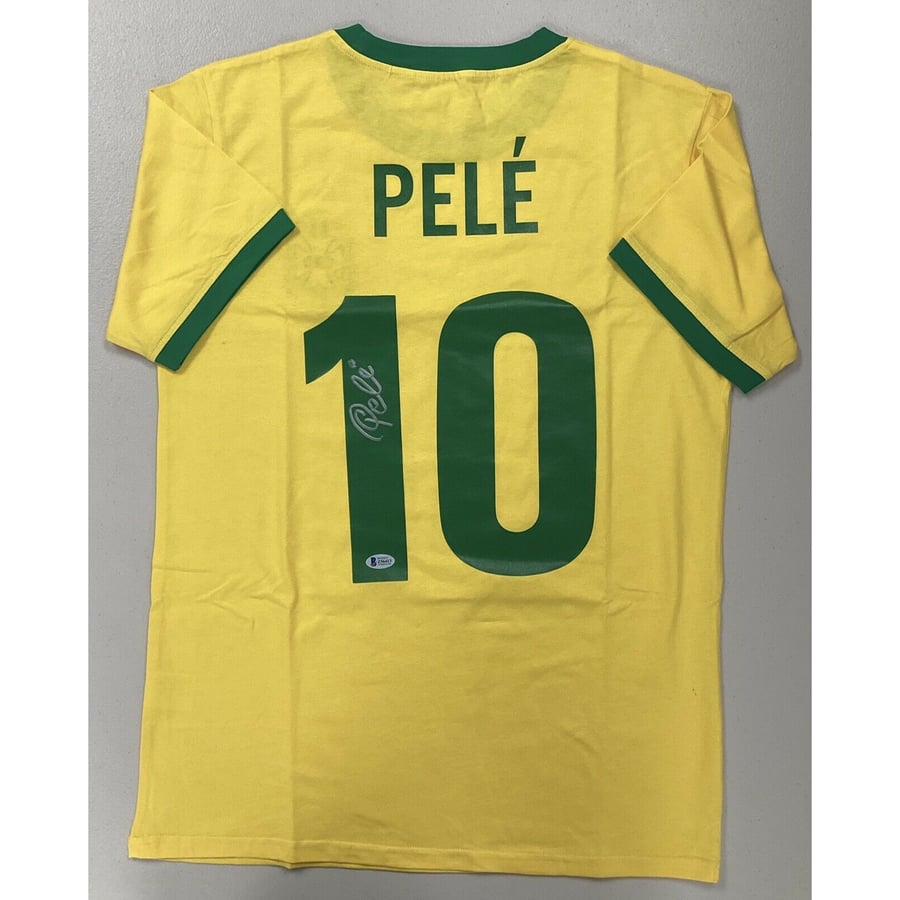 Pele Brazil Soccer Jersey Pele Brazilian Soccer Jersey Team 1968