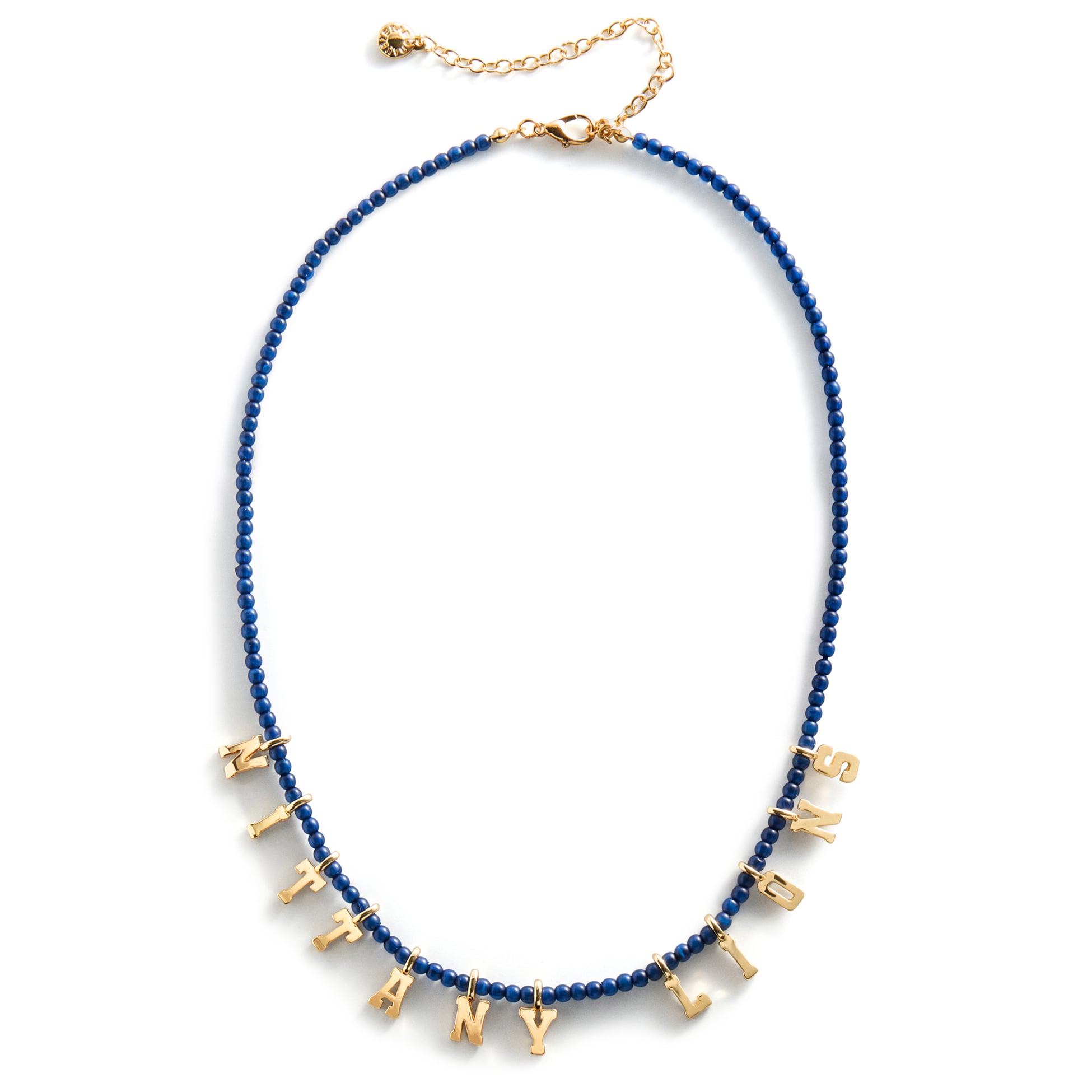 Collier à slogan délicat en perles BaubleBar Penn State Nittany Lions