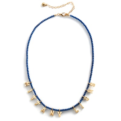 Penn State Nittany Lions BaubleBar Delicate Beaded Slogan Necklace