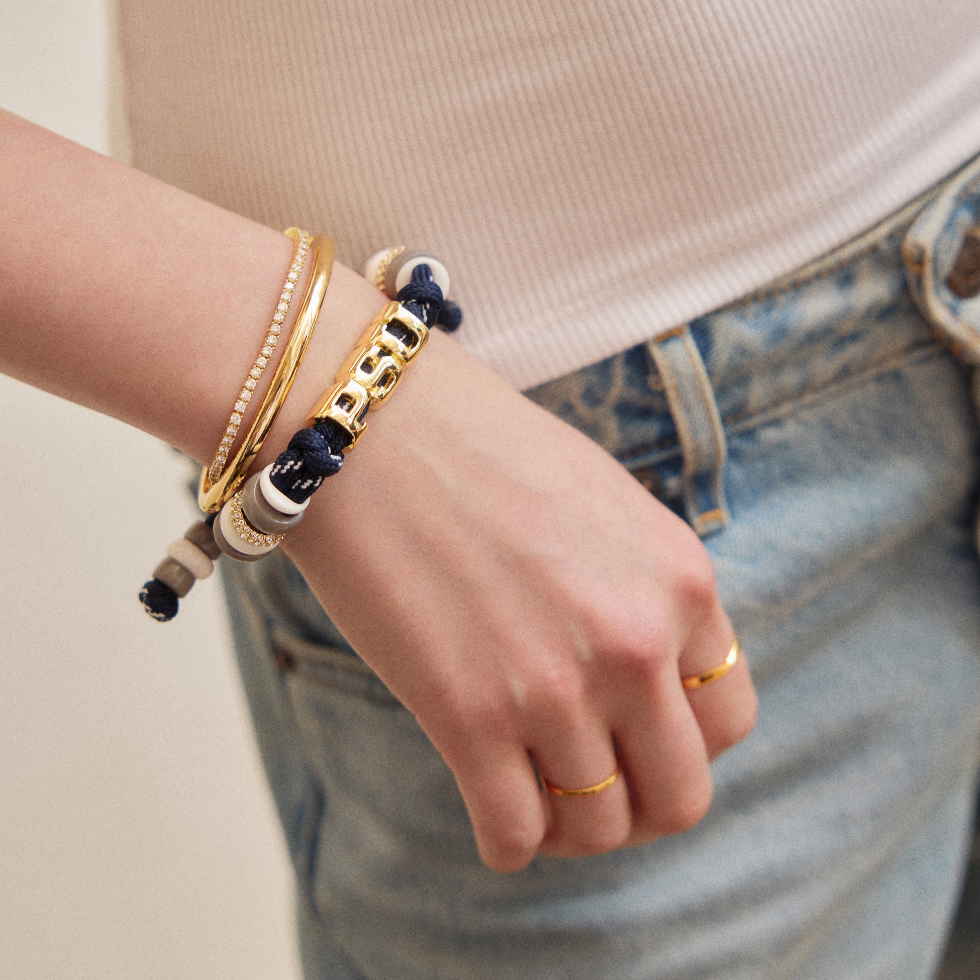 Bracelet en paracorde BaubleBar Penn State Nittany Lions