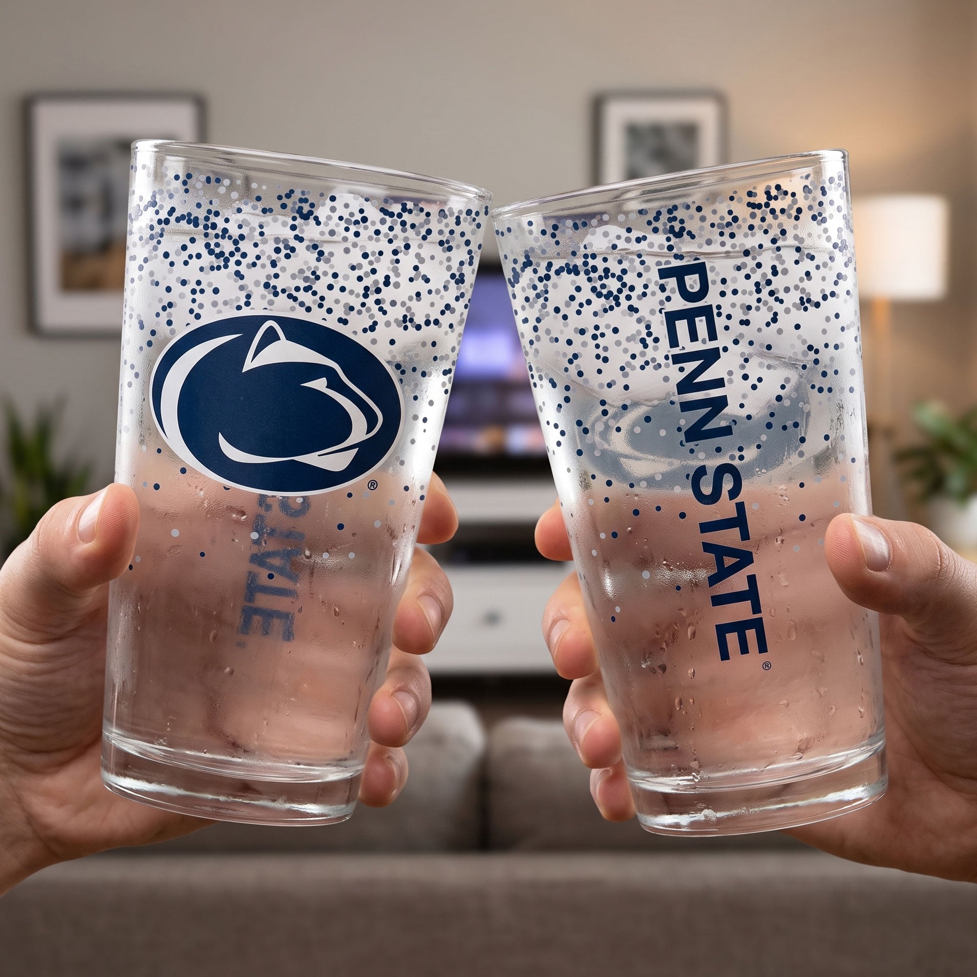 Indigo Falls Penn State Nittany Lions Confetti Pints ​​- Lot de 2