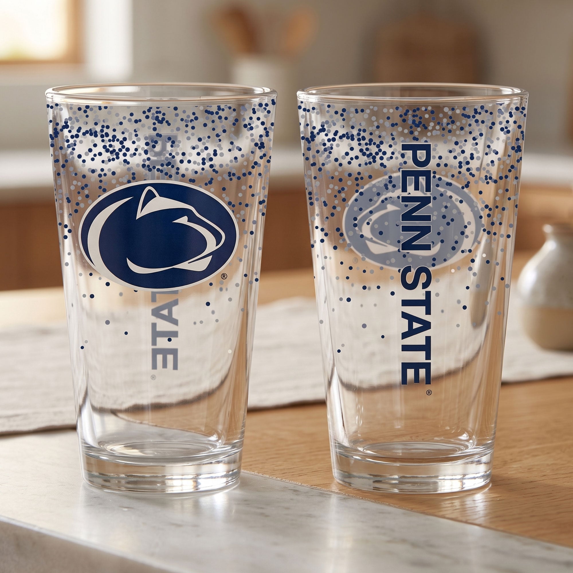 Indigo Falls Penn State Nittany Lions Confetti Pints ​​- Lot de 2