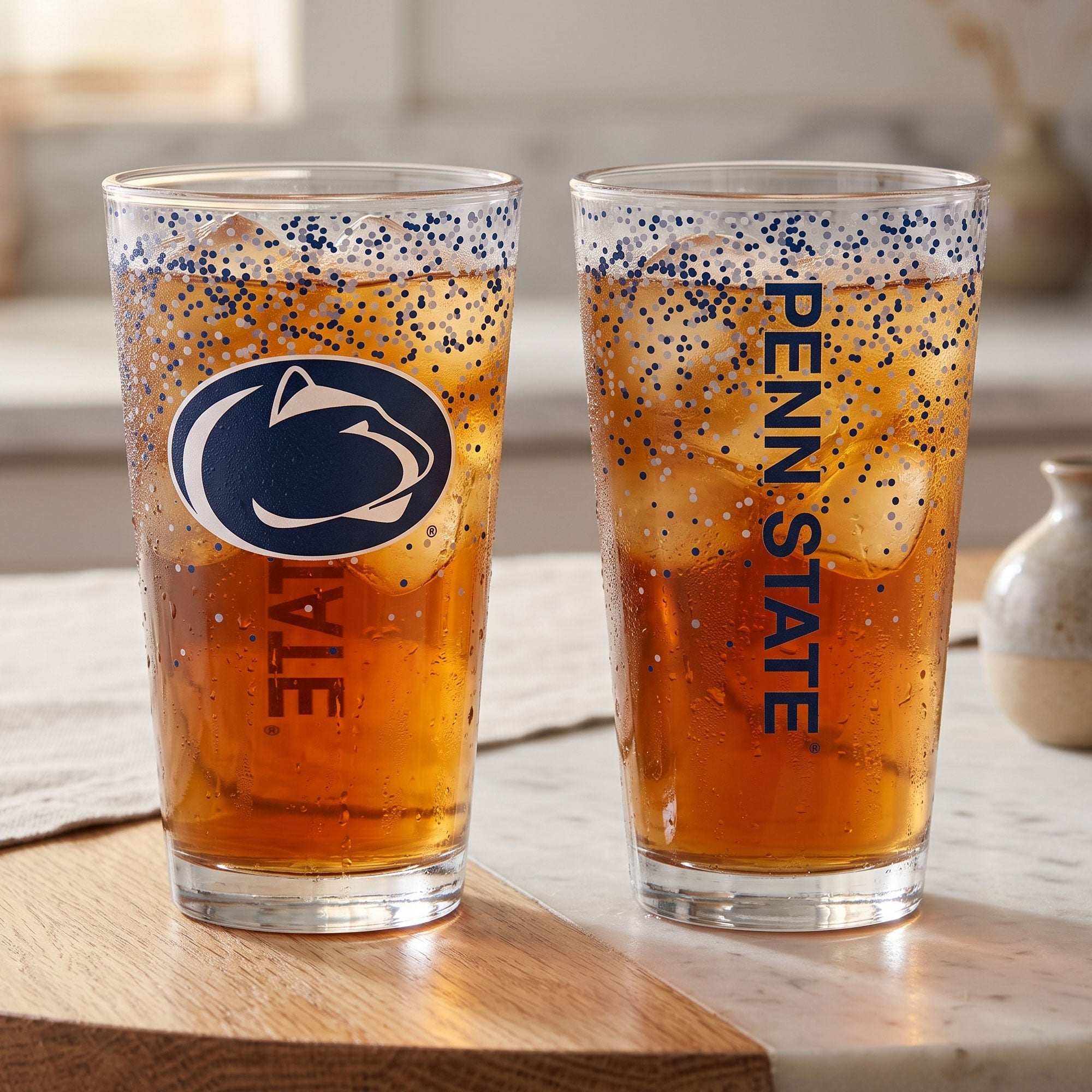 Indigo Falls Penn State Nittany Lions Confetti Pints ​​- Lot de 2