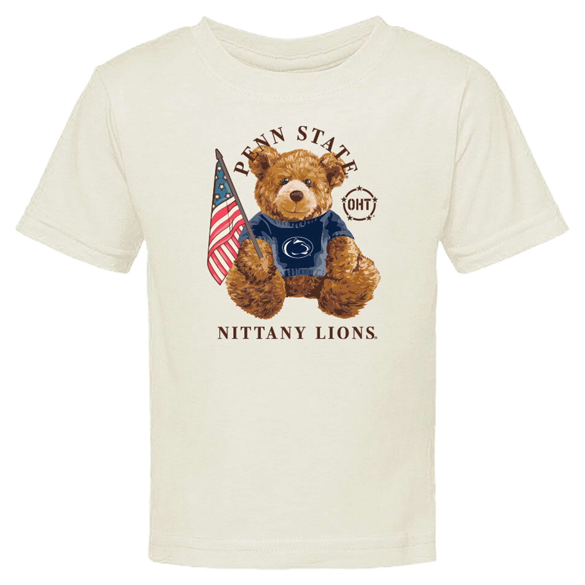 T-shirt bébé crème Penn State Nittany Lions All-American Teddi