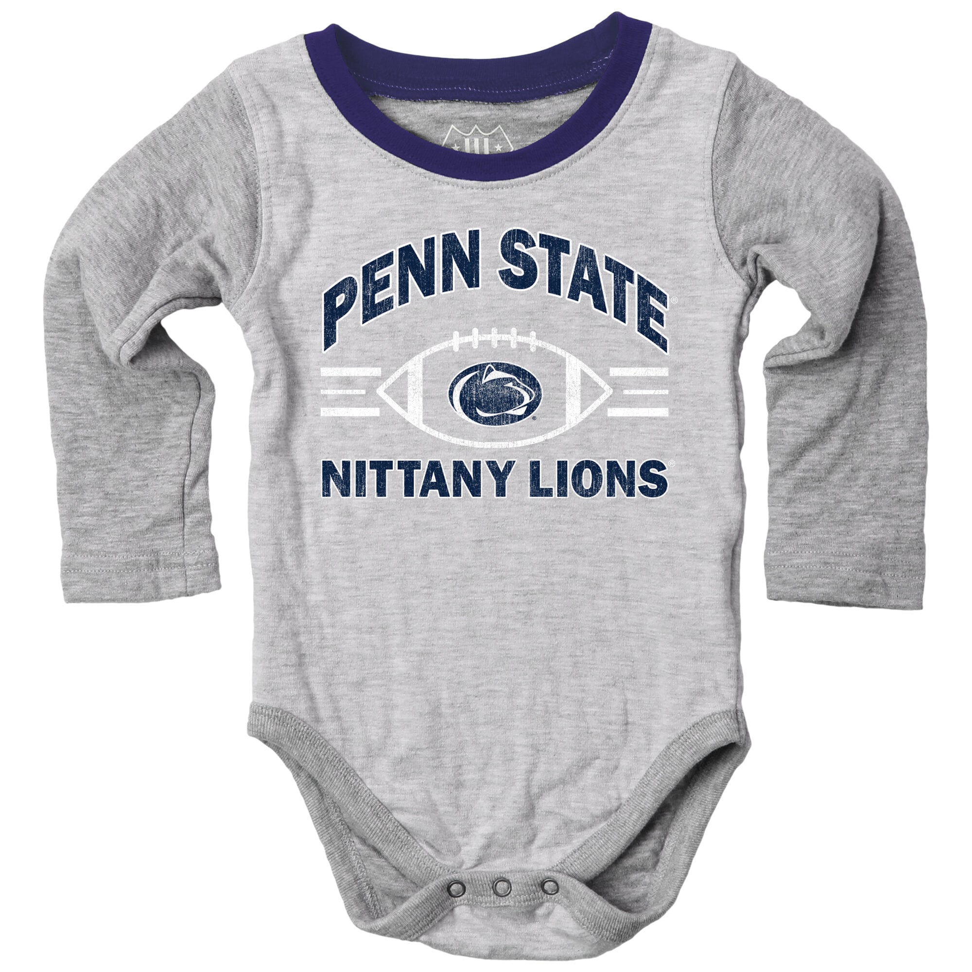 Ensemble de sauteurs pour bébé Wes et Willy Heather Gray Penn State Nittany Lions Jie Hopper