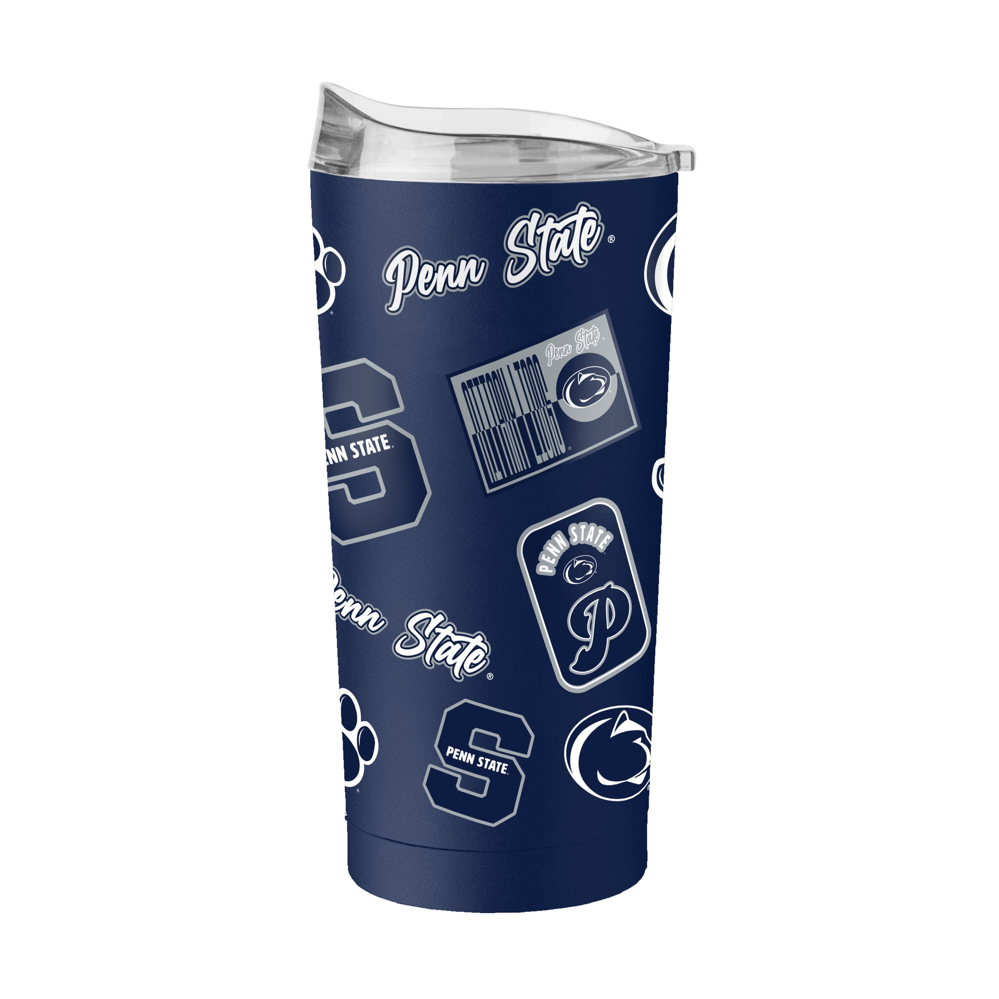Gobelet isotherme de 59 cl (20 oz) à revêtement en poudre Dreamweave, logo Penn State Nittany Lions.