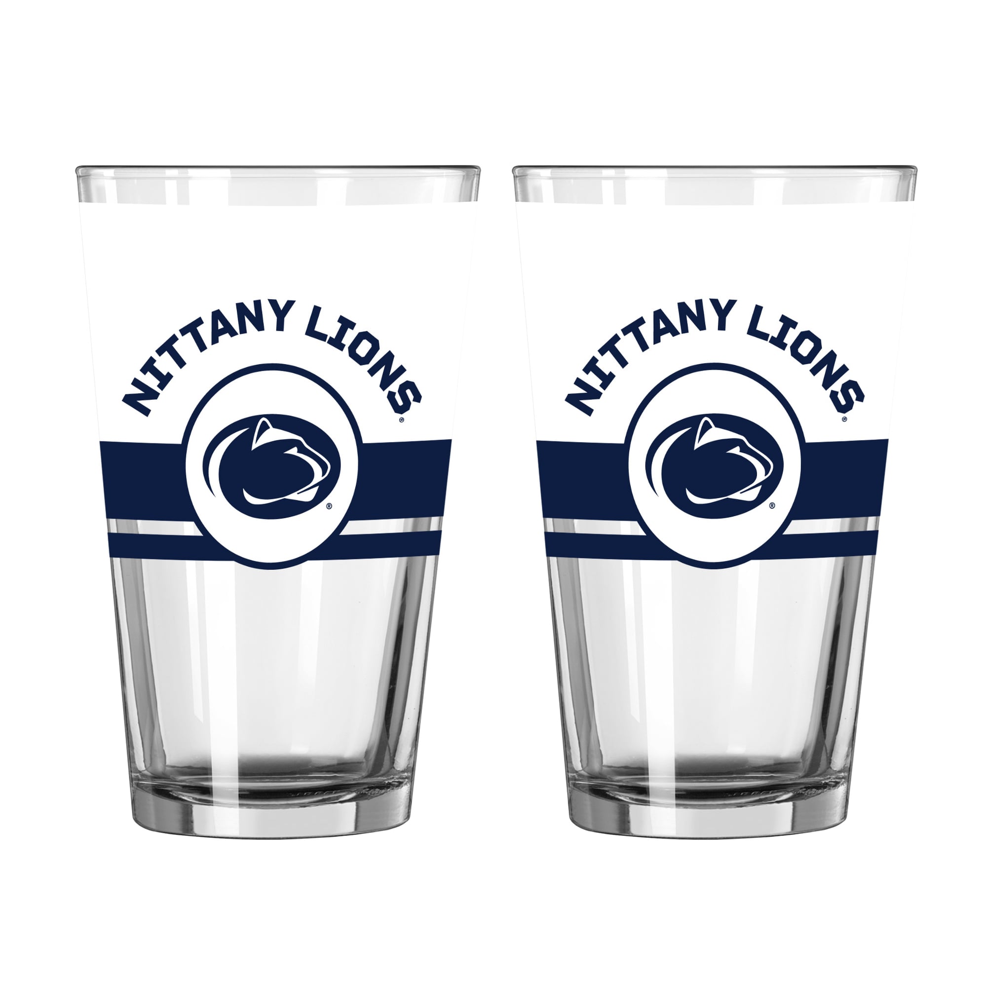 Ensemble de deux verres à bière Horizon de 473 ml (16 oz) aux couleurs des Penn State Nittany Lions (Logo Brands)