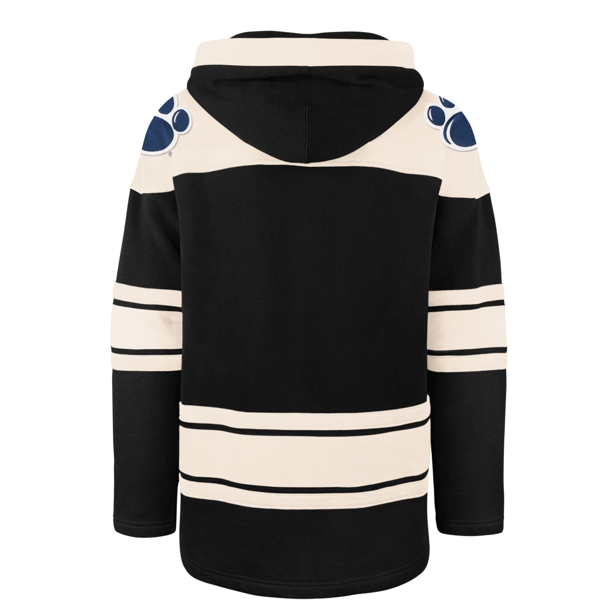 Men's '47 Black Penn State Nittany Lions Superior Lacer Hoodie