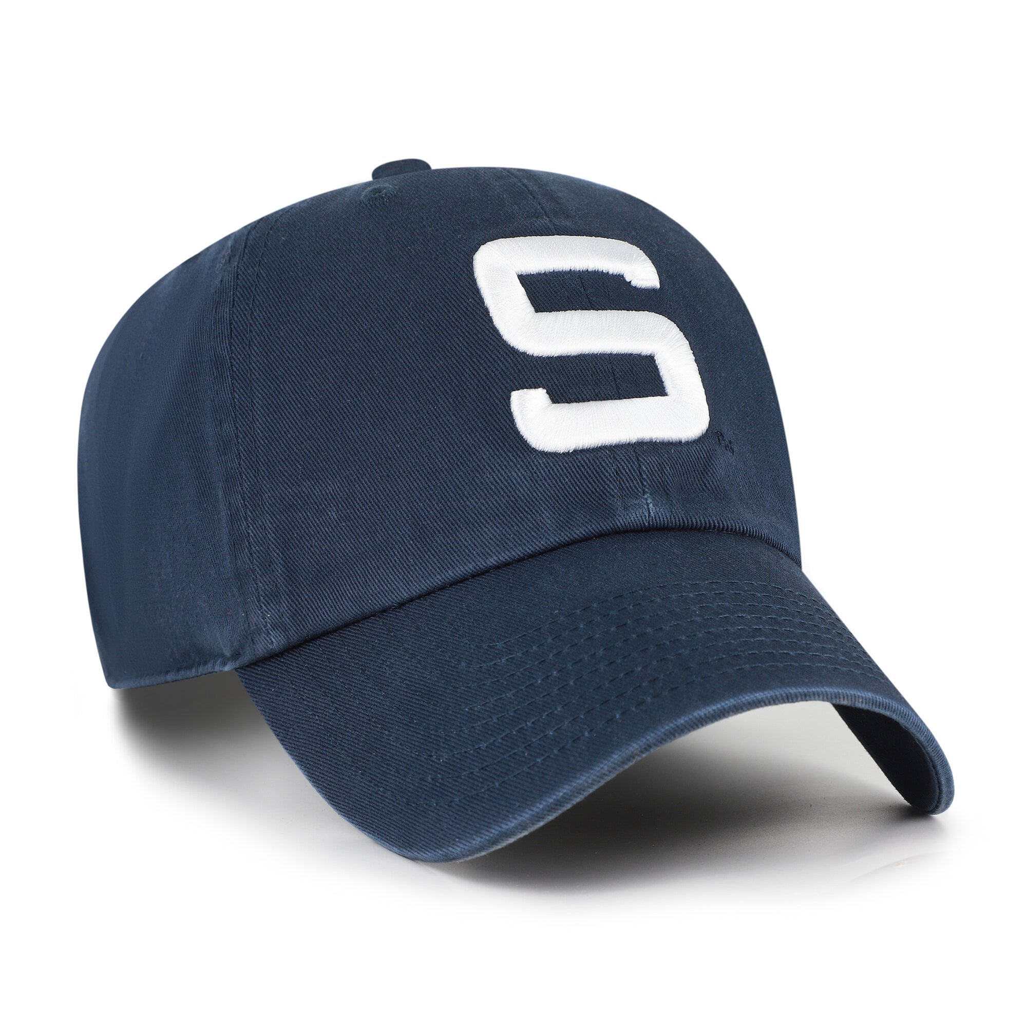 Casquette ajustable Penn State Nittany Lions Vault Clean Up blanche 1947 pour homme