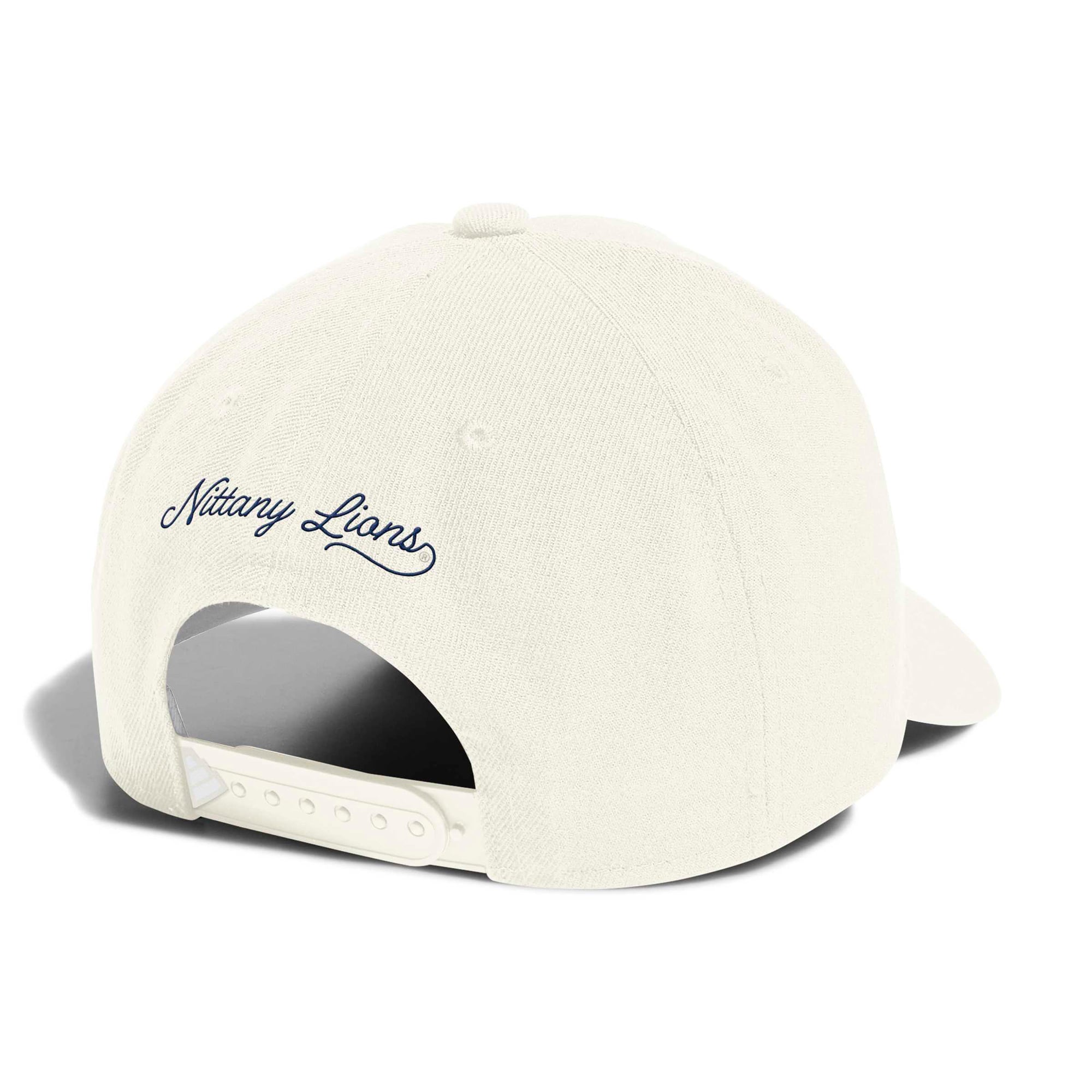 Men's adidas Cream Penn State Nittany Lions Elevated A-Frame Adjustable Hat
