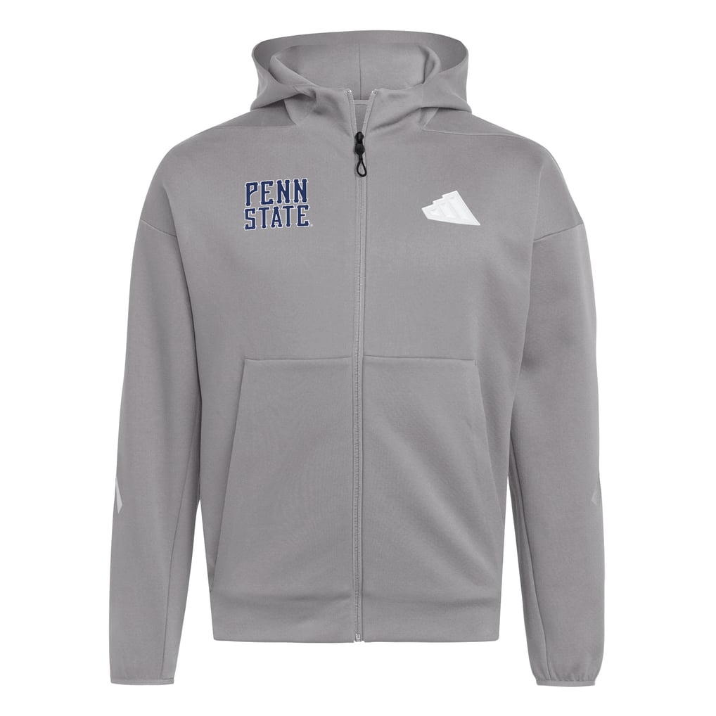 Penn State Nittany Lions adidas Z.N.E Full-Zip Hoodie - Gray