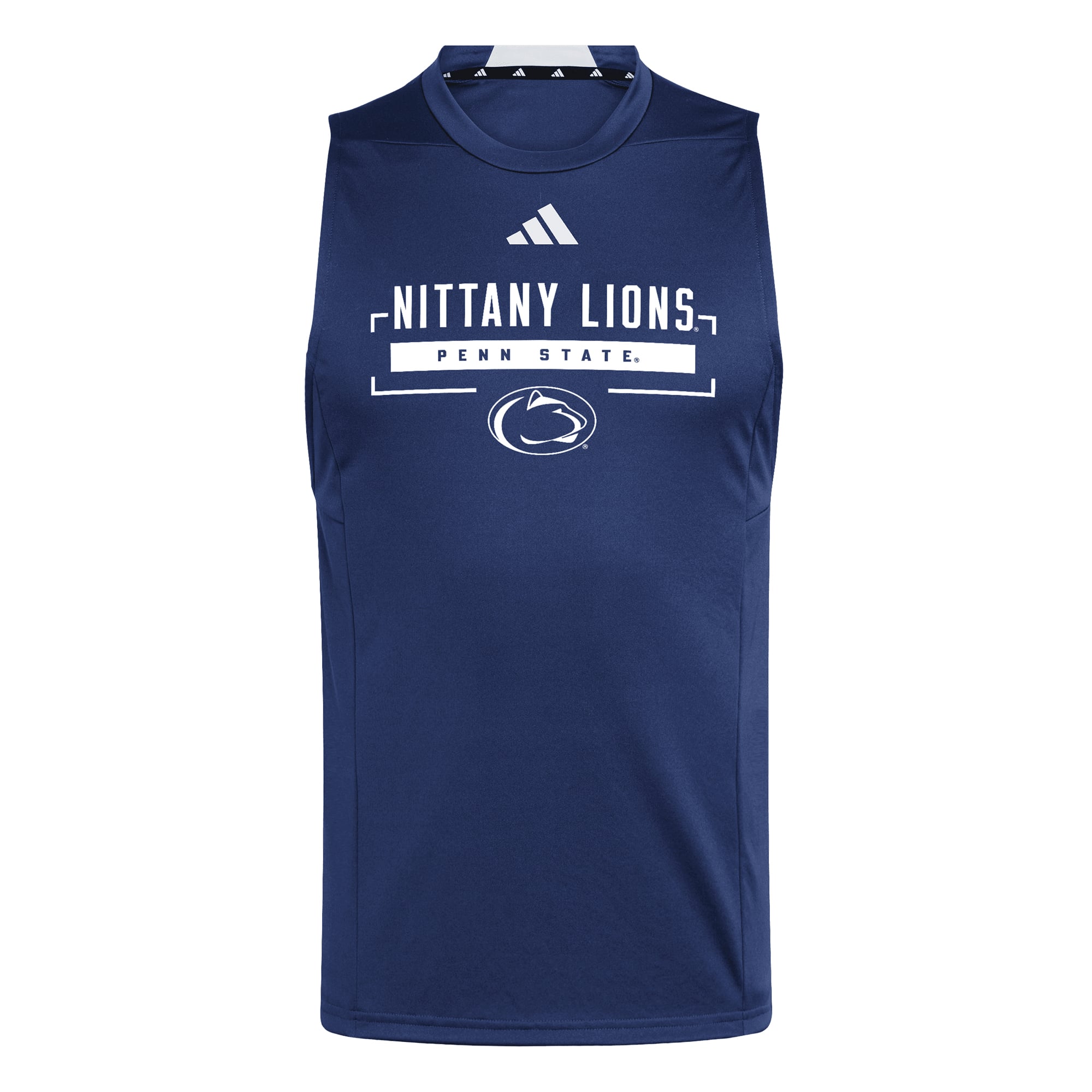 Men's adidas Navy Penn State Nittany Lions D4T Tank Top