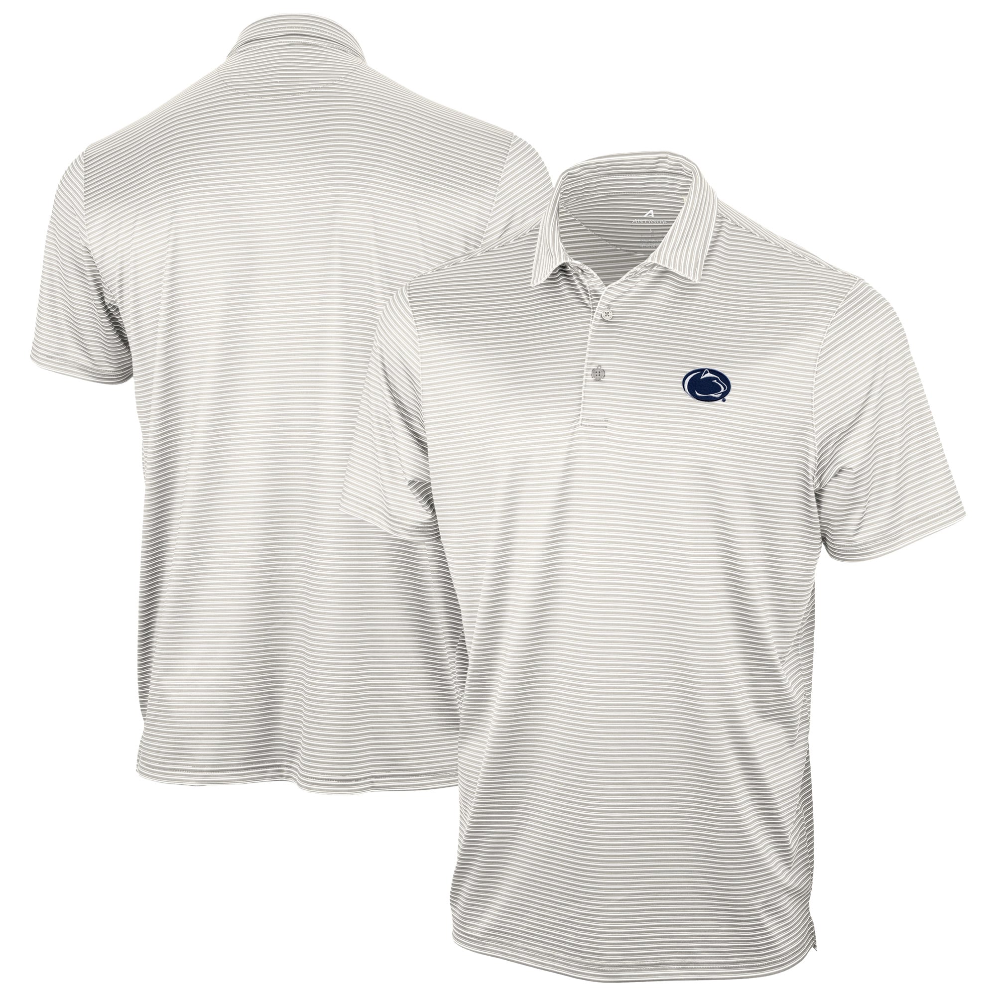 Polo Antigua gris pour homme Penn State Nittany Lions Eager
