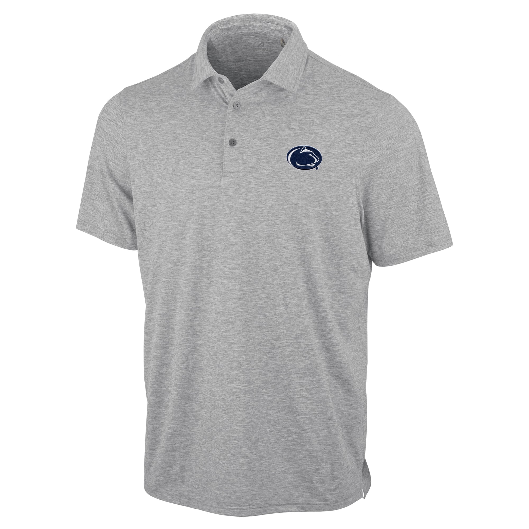Polo statique Antigua gris chiné pour homme Penn State Nittany Lions