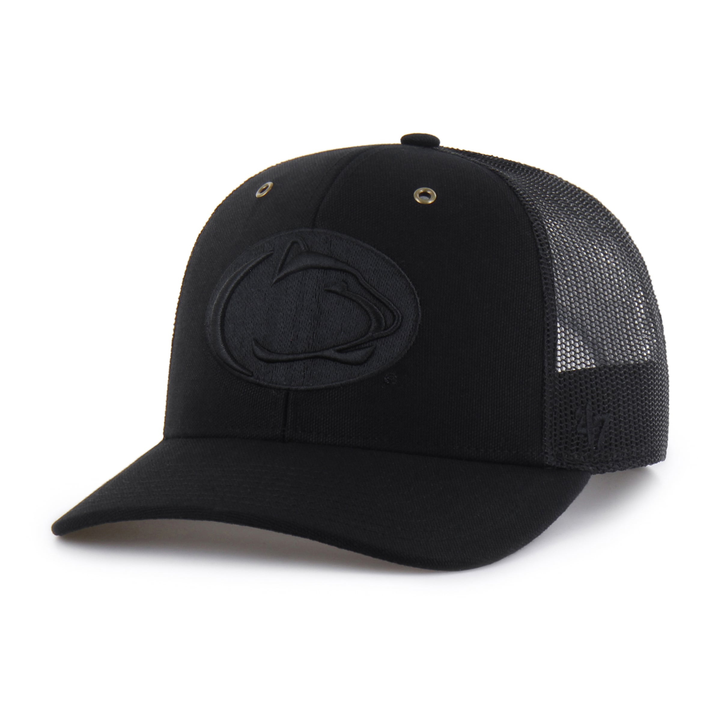Casquette trucker Carhartt x '47 noire Penn State Nittany Lions pour homme, ajustable