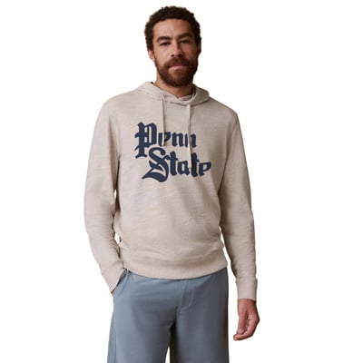 Penn State Nittany Lions FAHERTY Sunwashed Slub Hoodie - Beige