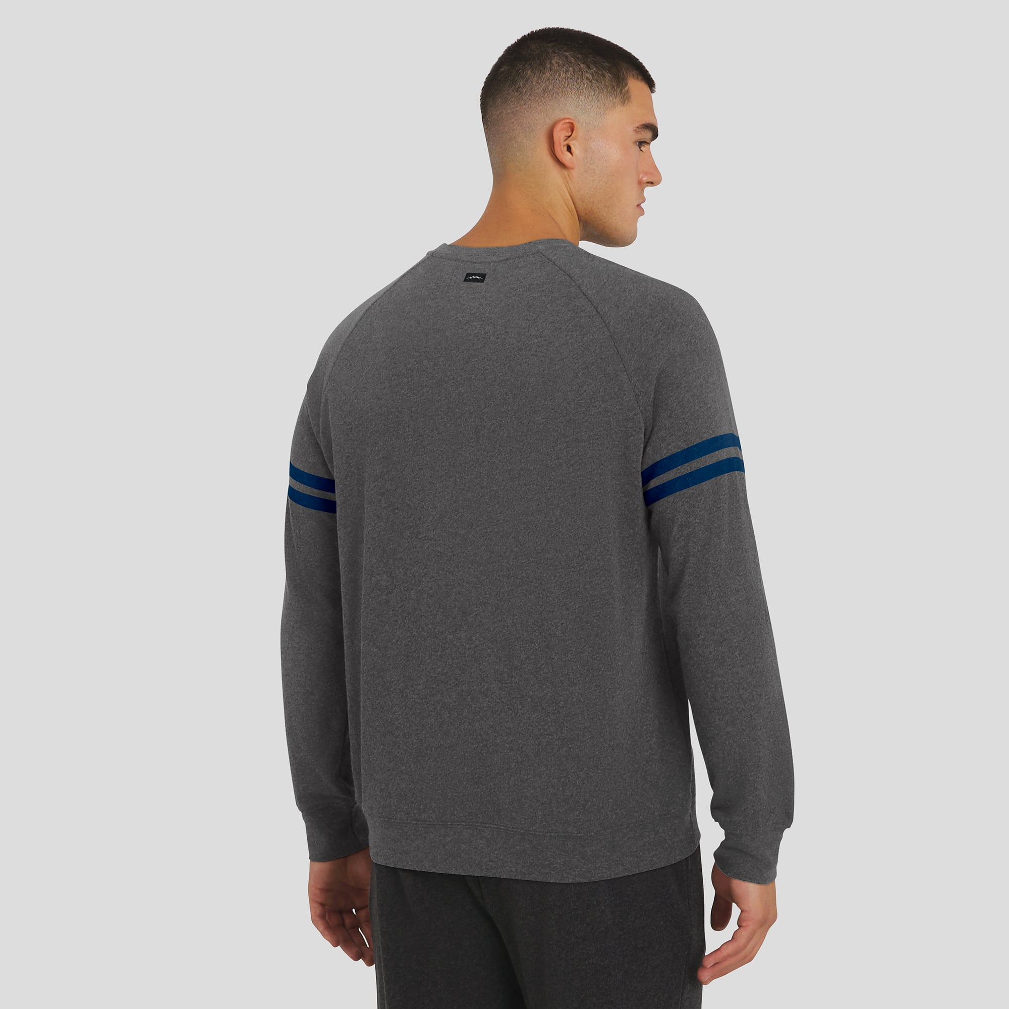 Men's J. Palmer Gray Penn State Nittany Lions Players Lounge Raglan Tri-Blend Sweatshirt