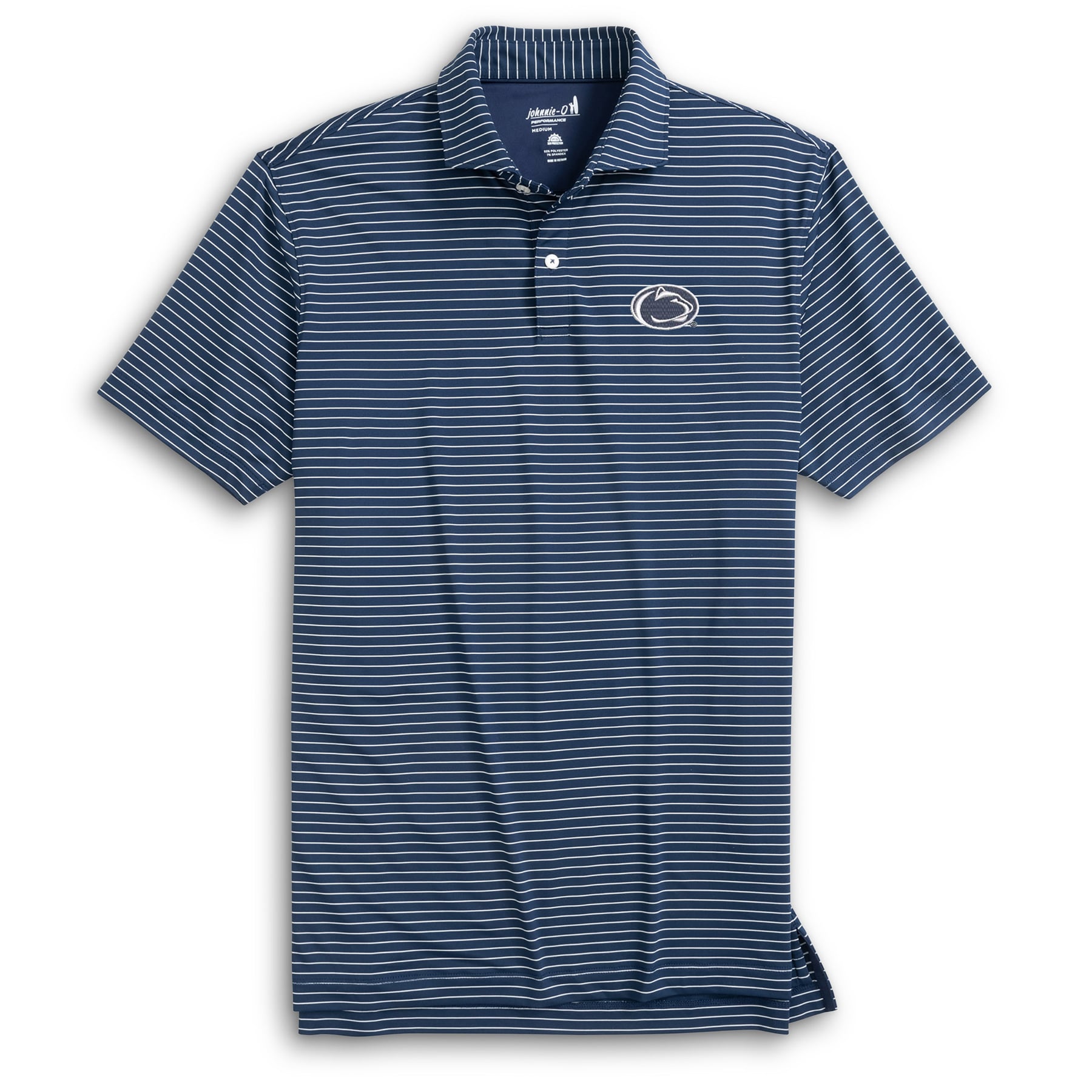 Polo rayé Beau bleu marine Penn State Nittany Lions pour homme de la marque johnnie-O