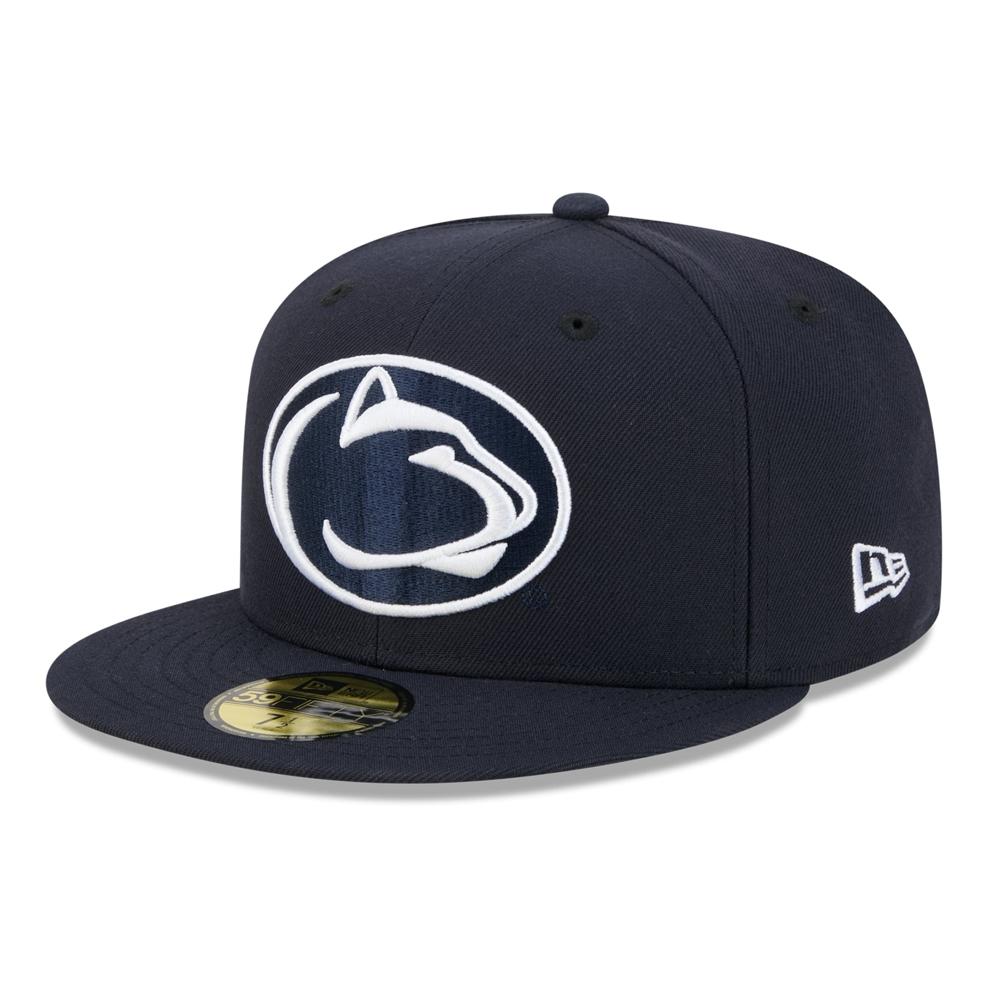 Casquette ajustée New Era 59FIFTY bleu marine Penn State Nittany Lions pour homme