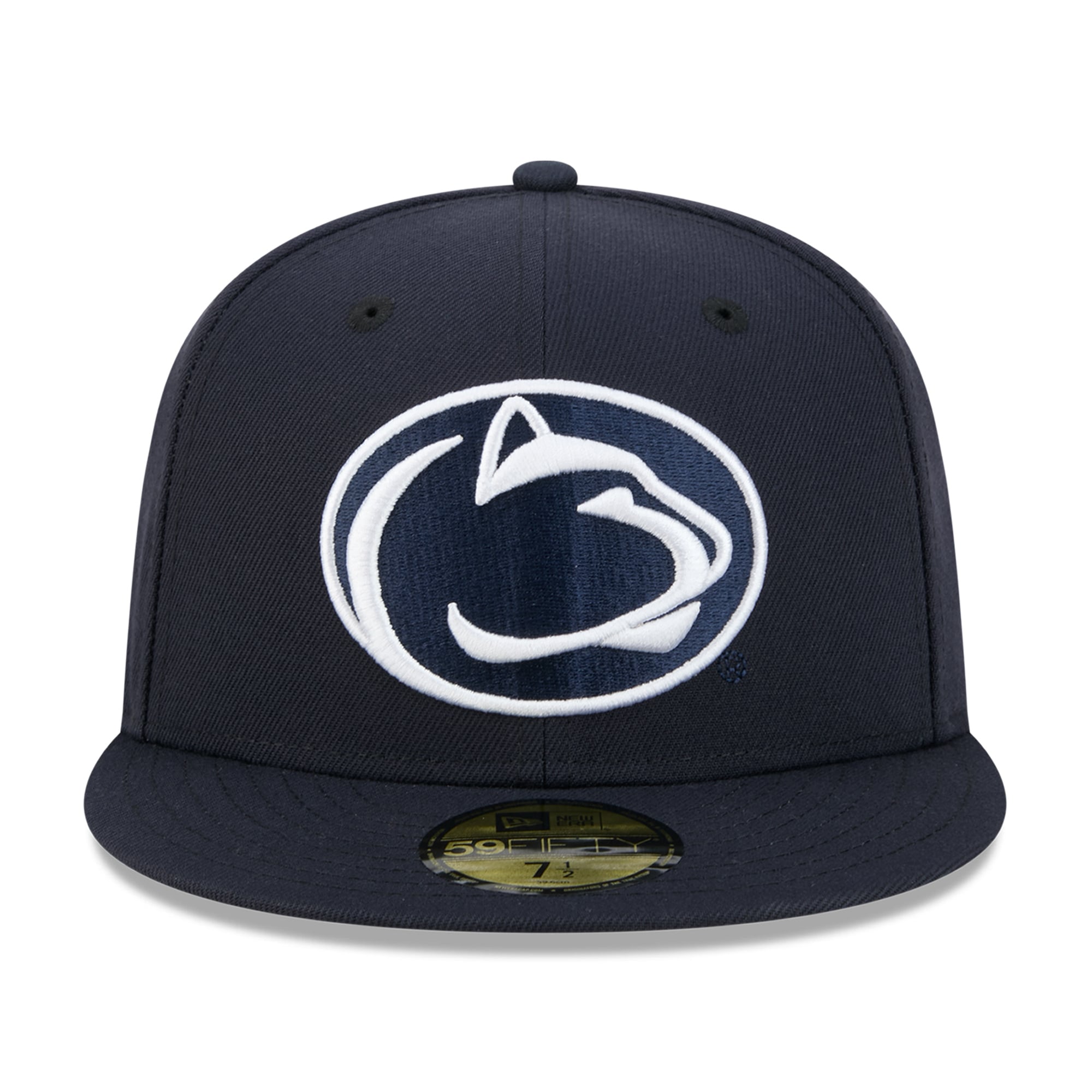 Casquette ajustée New Era 59FIFTY bleu marine Penn State Nittany Lions pour homme
