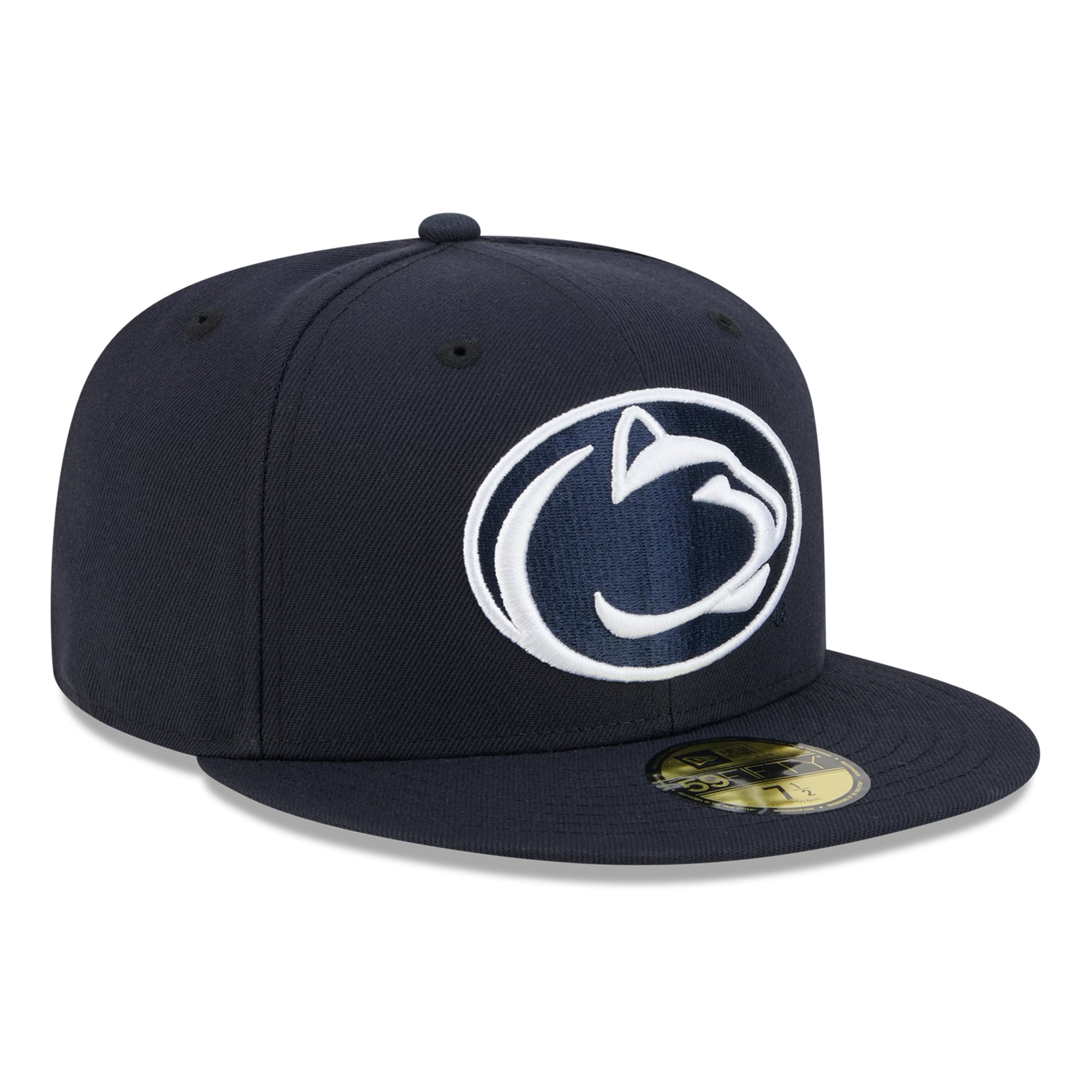 Casquette ajustée New Era 59FIFTY bleu marine Penn State Nittany Lions pour homme