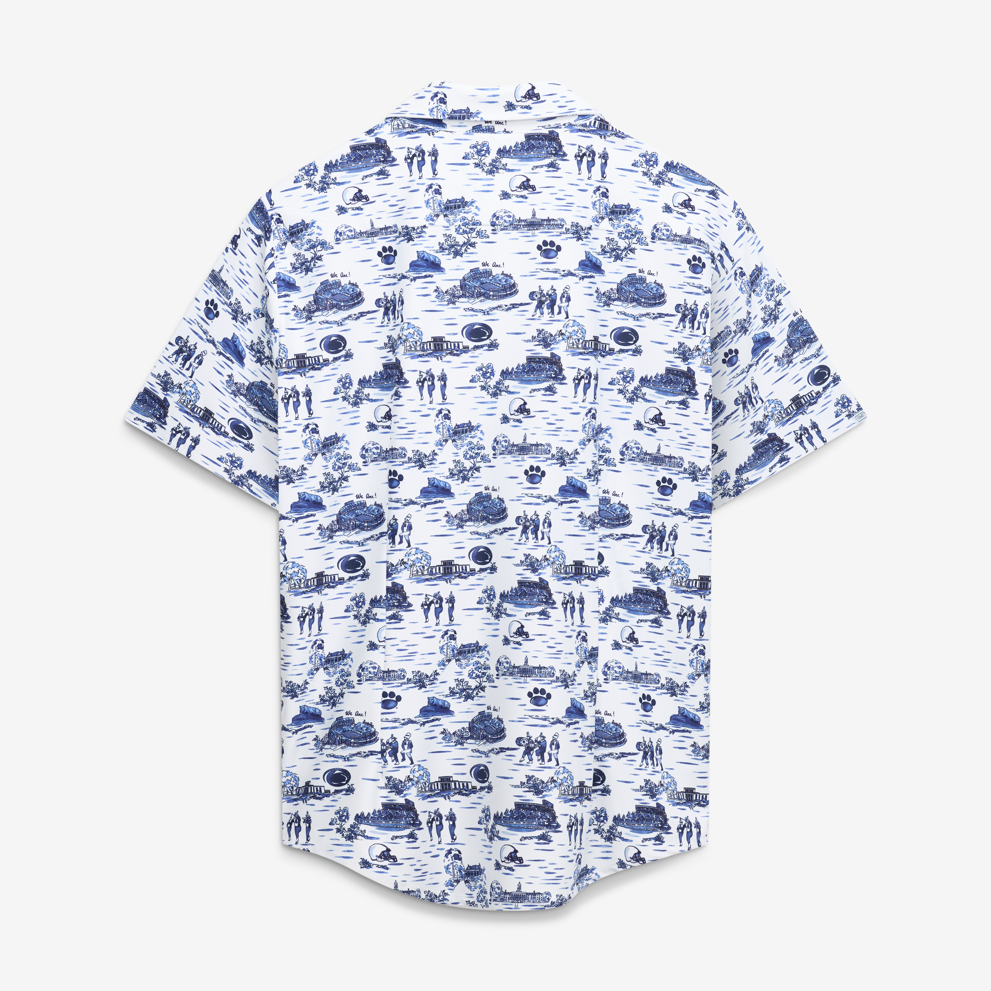 Men's Smith & Quinn White Penn State Nittany Lions Toile Boatyard Button-Up Shirt