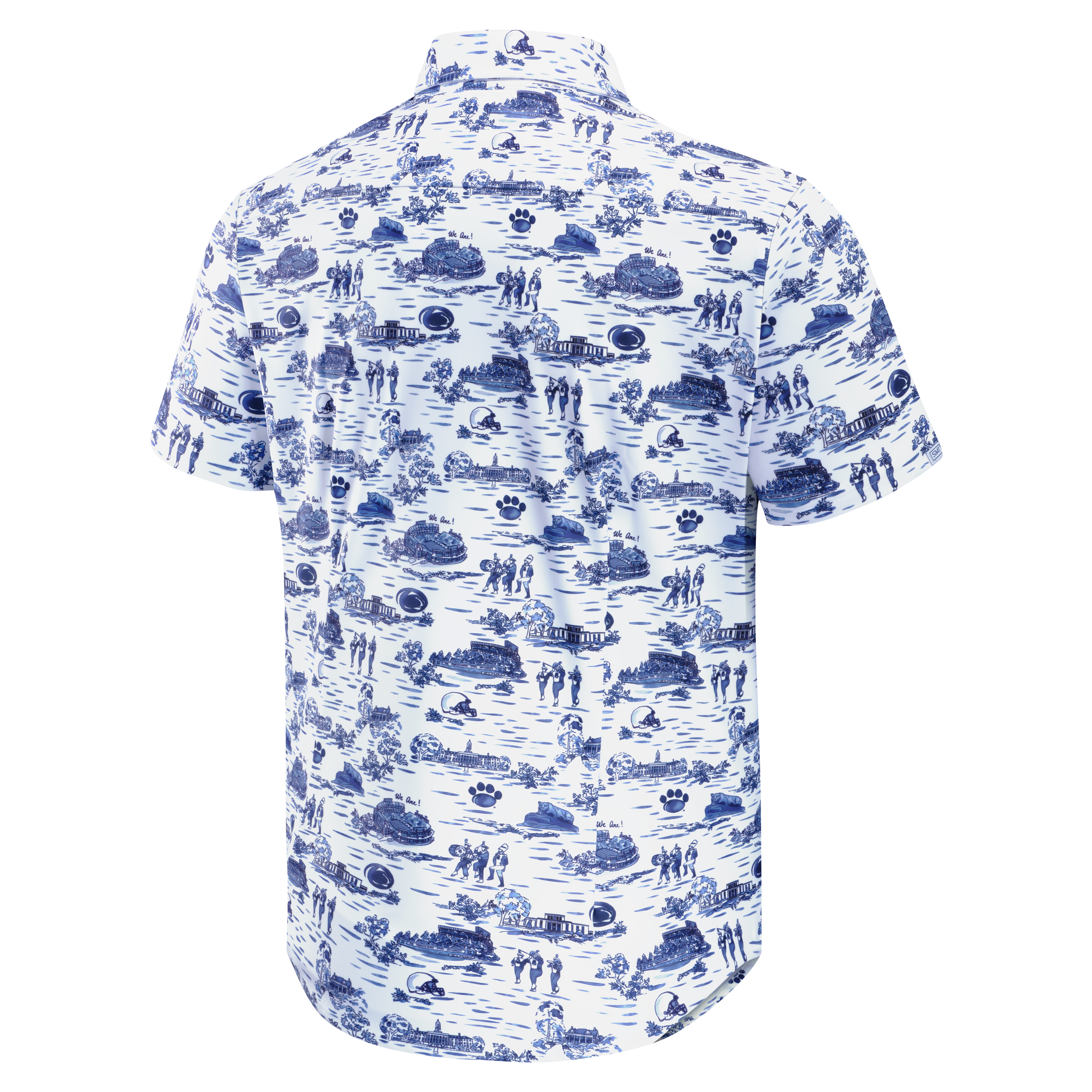Men's Smith & Quinn White Penn State Nittany Lions Toile Boatyard Button-Up Shirt
