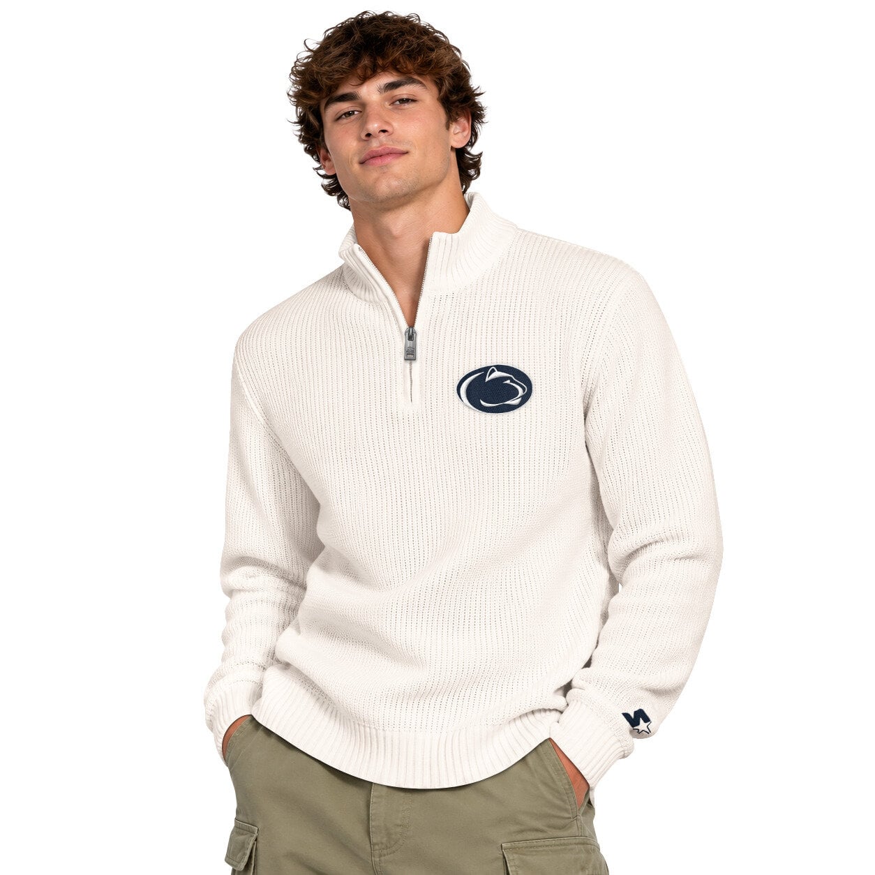 Pull Starter Cream Penn State Nittany Lions pour homme