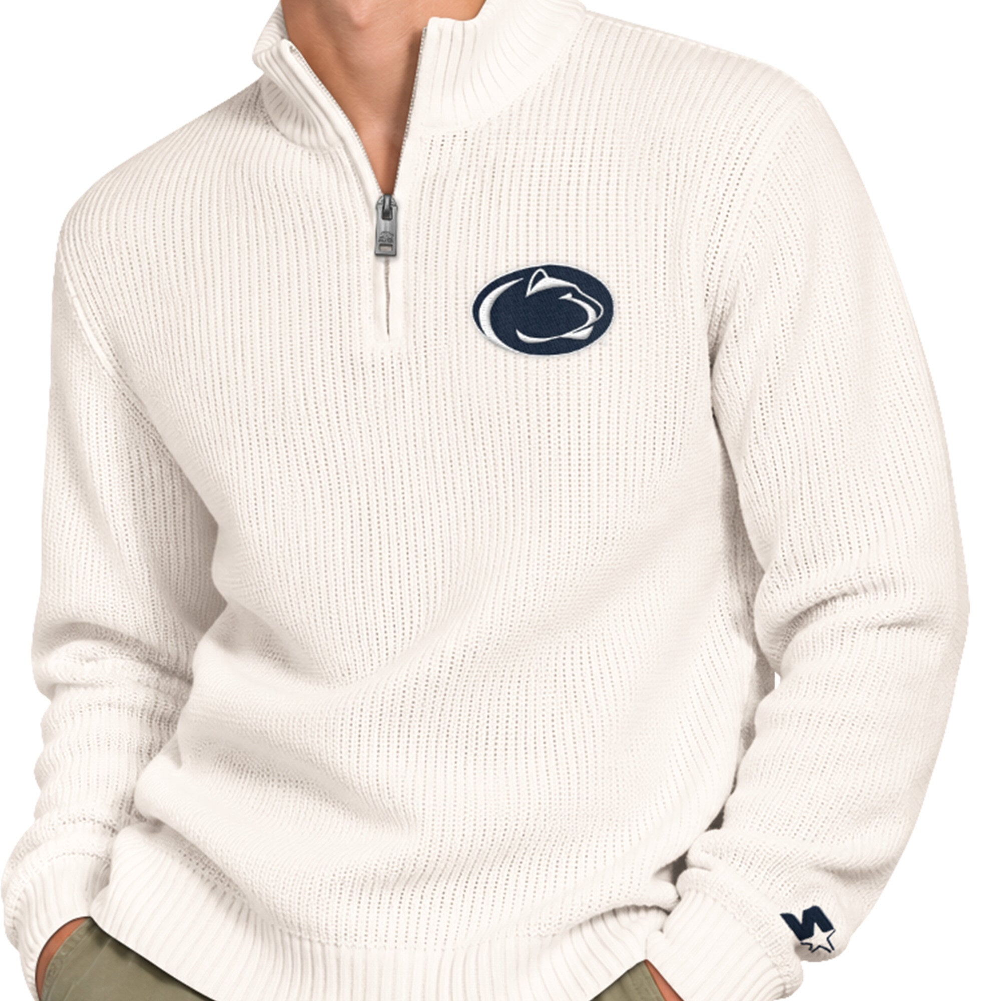 Pull Starter Cream Penn State Nittany Lions pour homme
