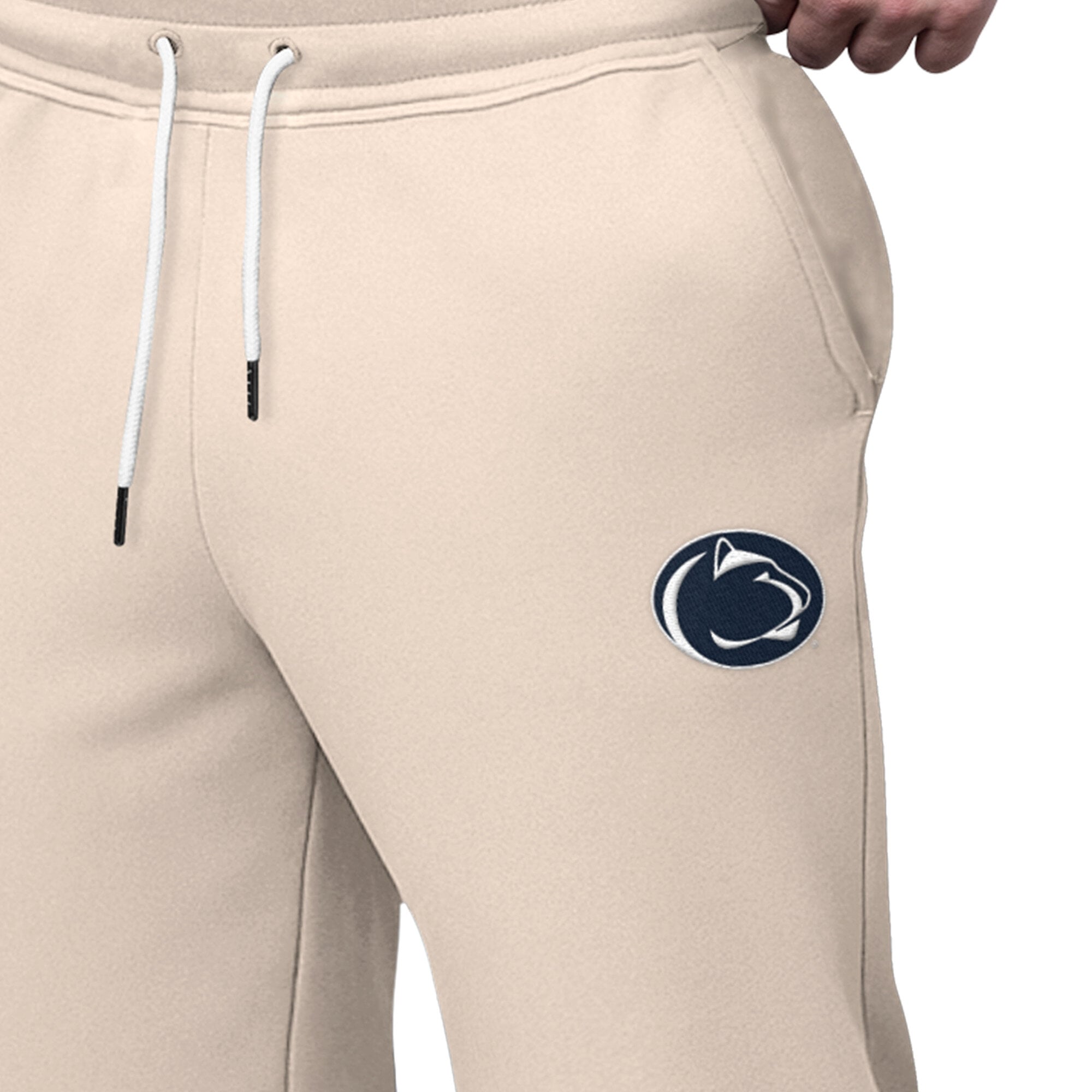 Pantalon de jogging en polaire Starter Tan Penn State Nittany Lions Red Zone pour homme