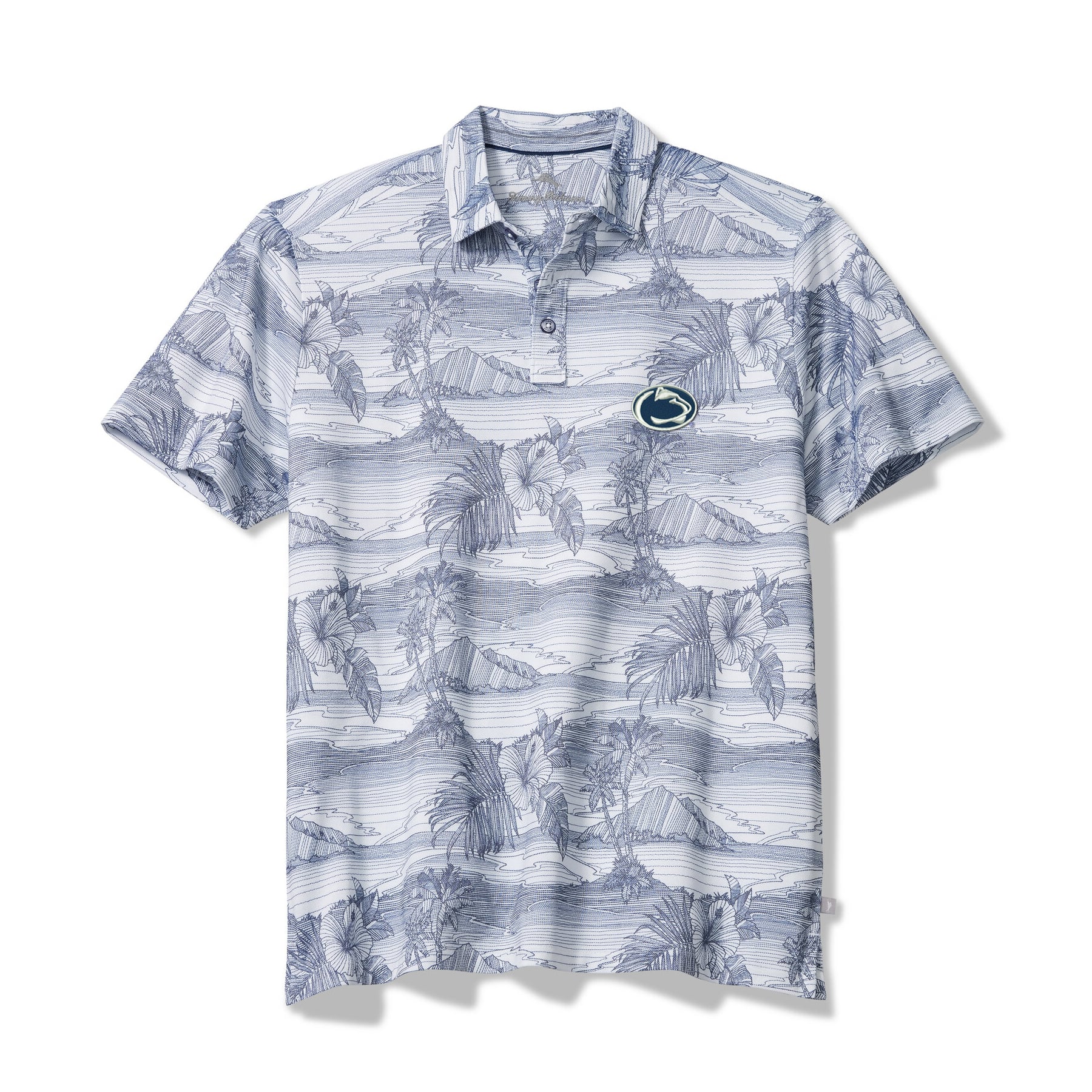 Men's Tommy Bahama Navy Penn State Nittany Lions Corsica Coast IslandZone Polo
