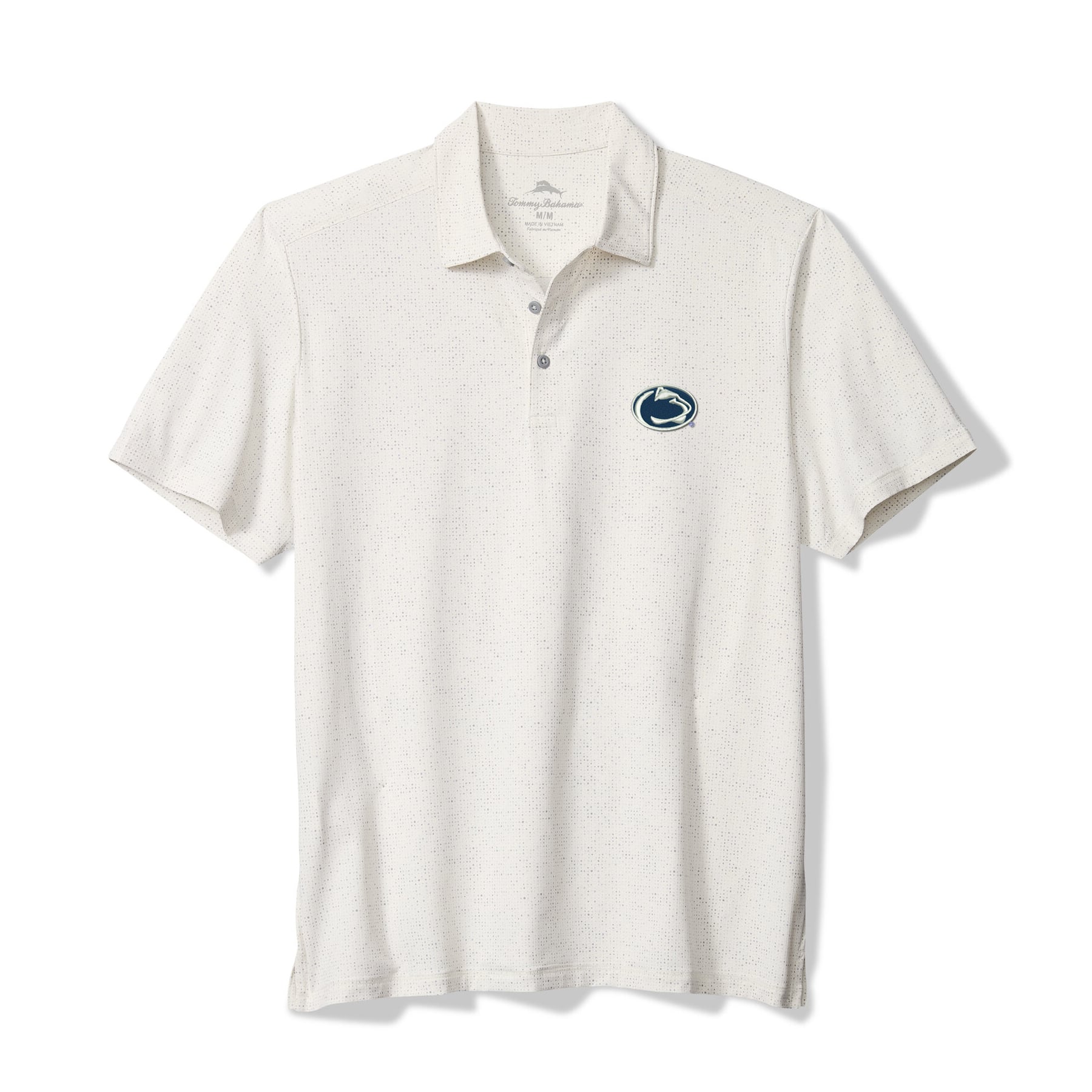 Men's Tommy Bahama White Penn State Nittany Lions Palm Dunes IslandZone Polo