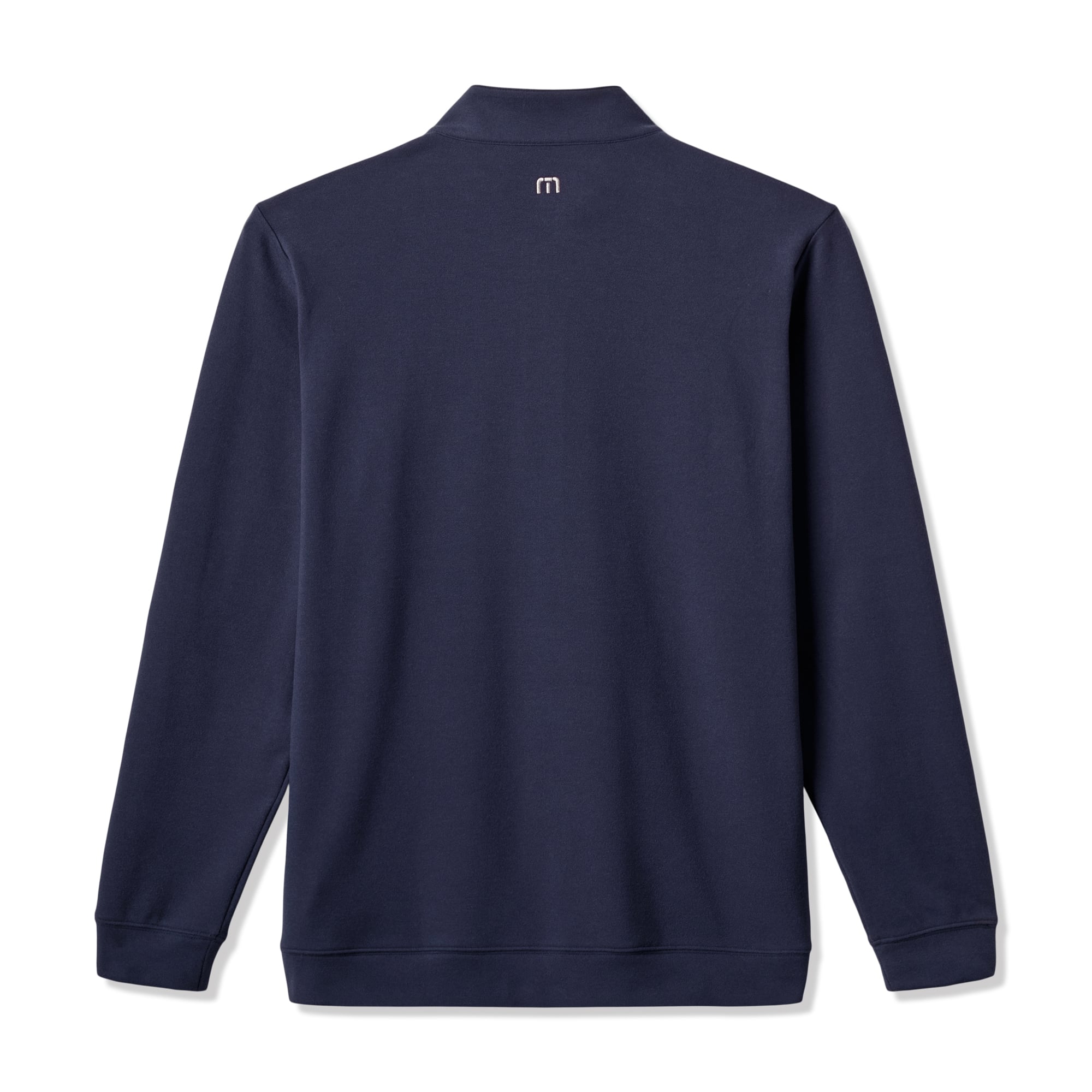 Men's TravisMathew Navy Penn State Nittany Lions Cloud Home Game Quarter-Zip Tri-Blend Pullover