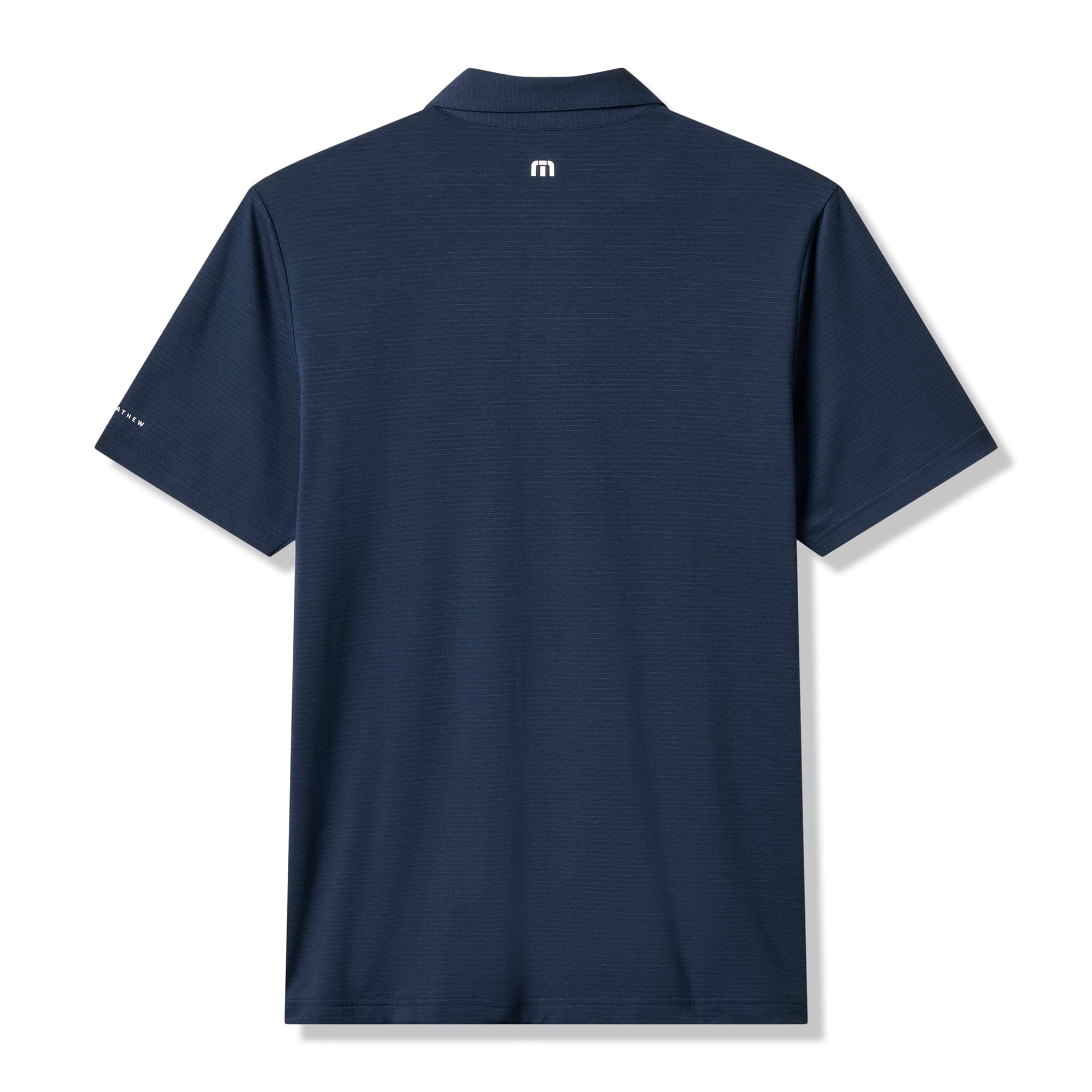 Men's TravisMathew Navy Penn State Nittany Lions Halftime Show Heater Tri-Blend Polo