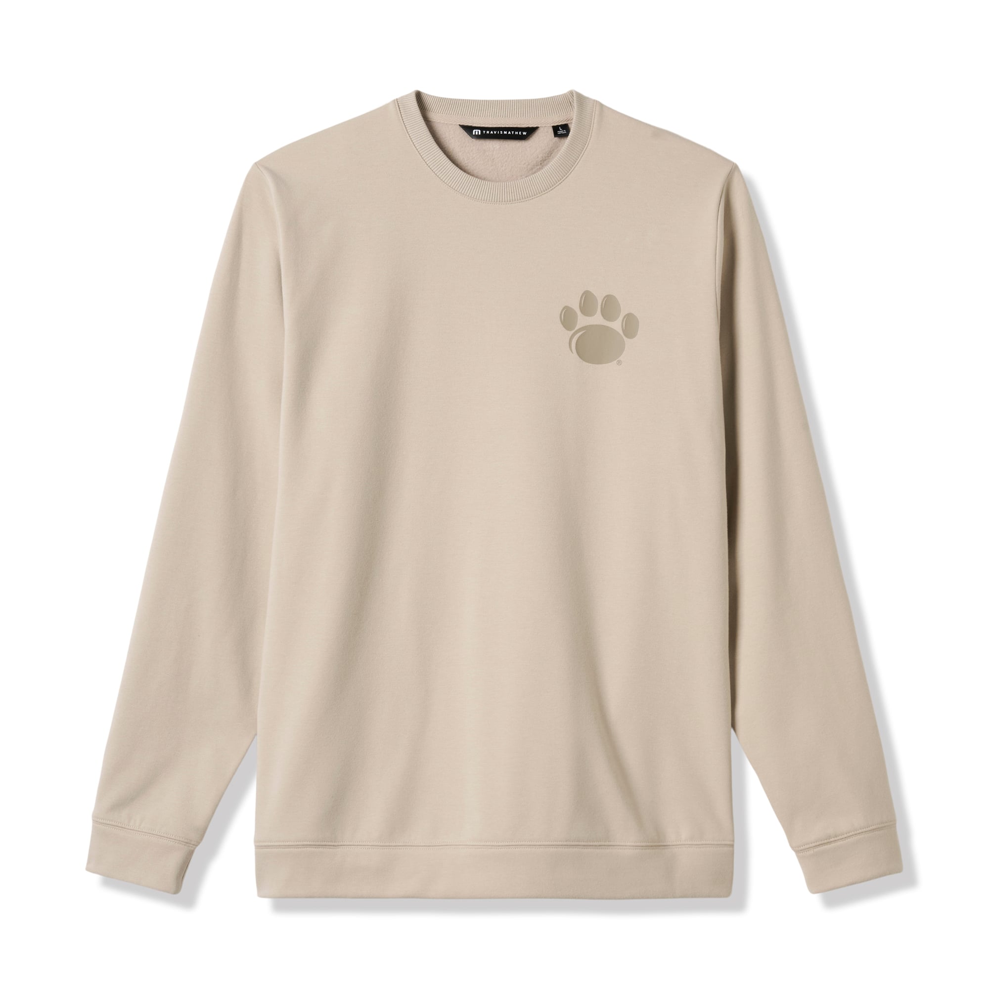 Sweat-shirt en polaire tri-blend beige TravisMathew Penn State Nittany Lions Campus Hero pour homme